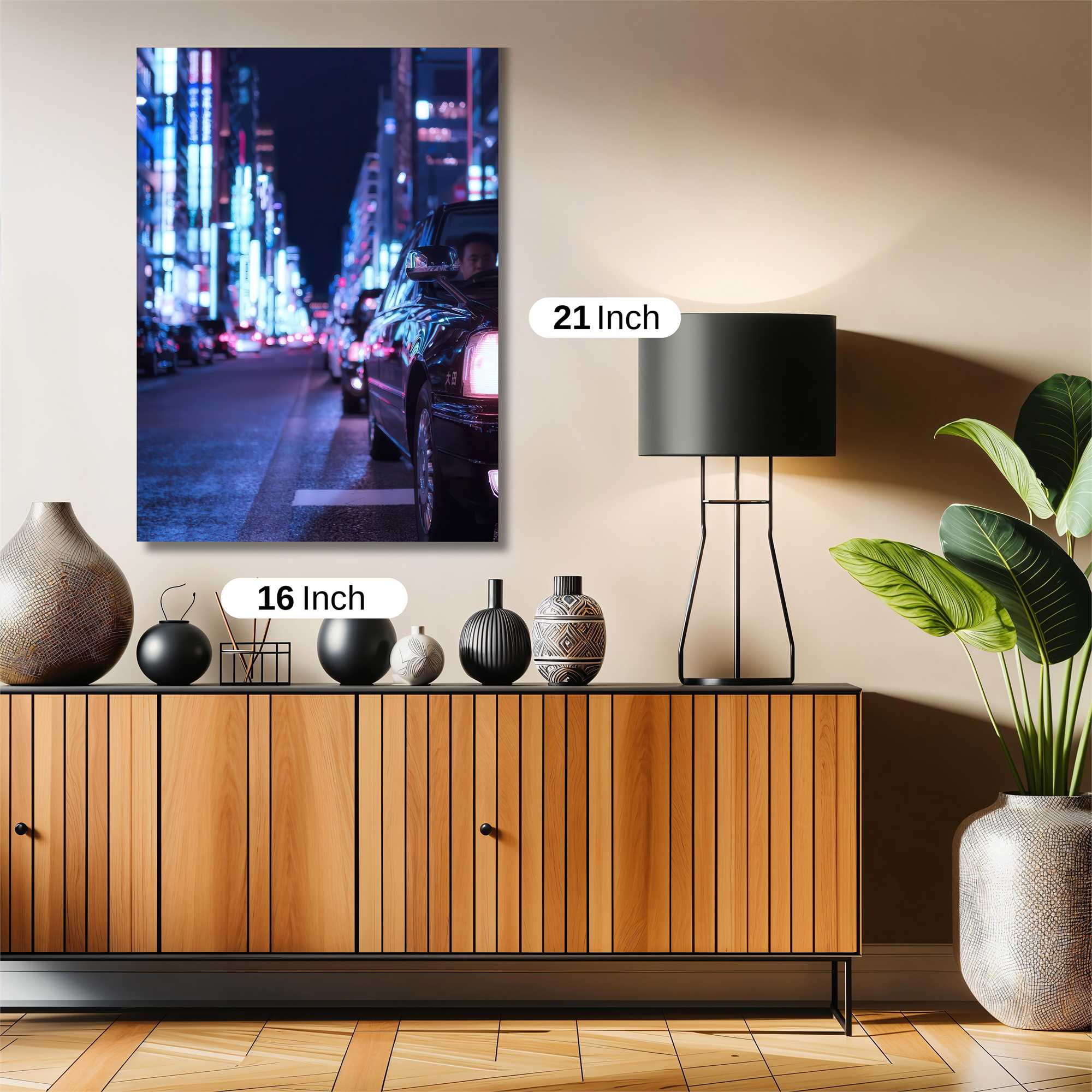 Neon Serenity Safe Wall Magnetic / M