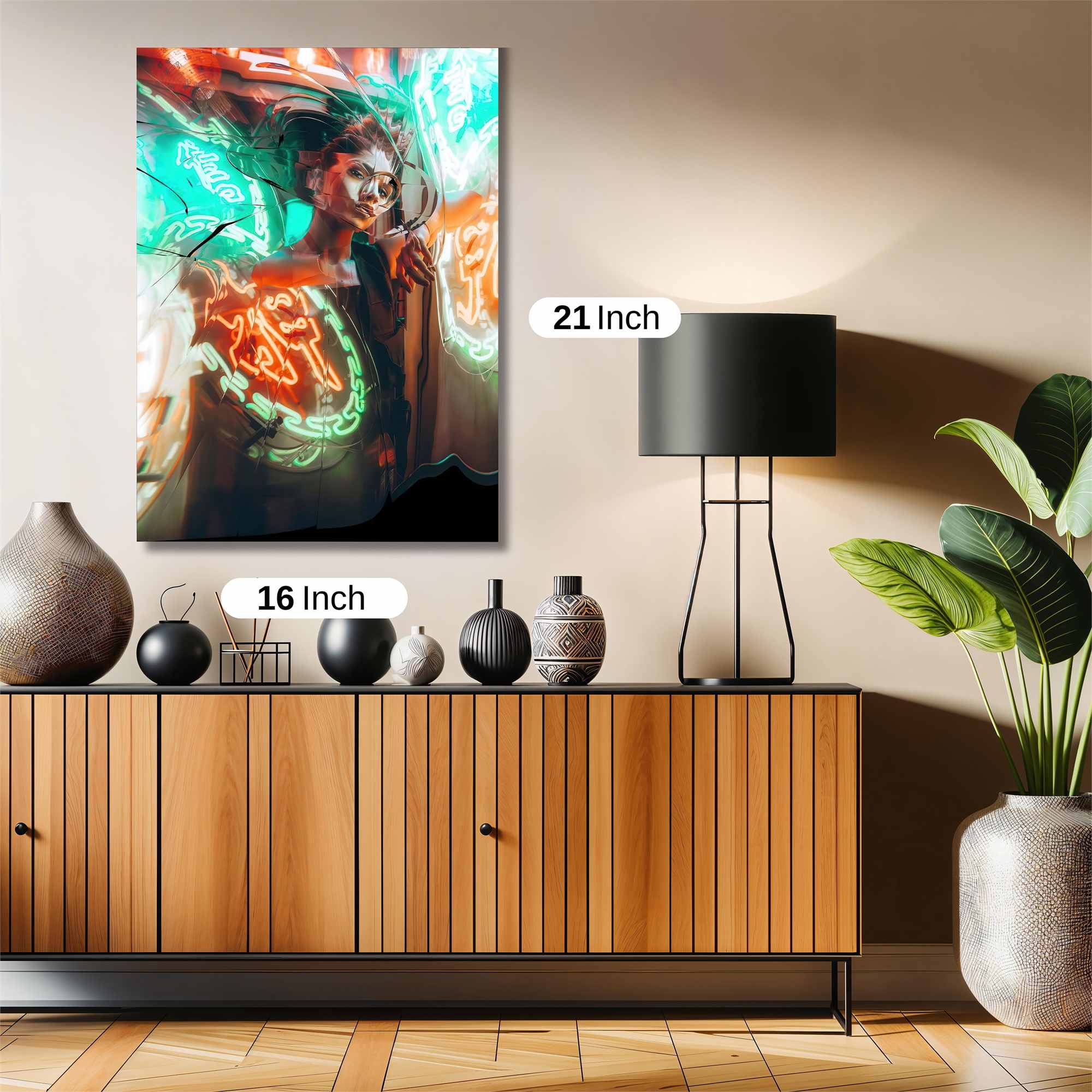 Neon Enigma Safe Wall Magnetic / M