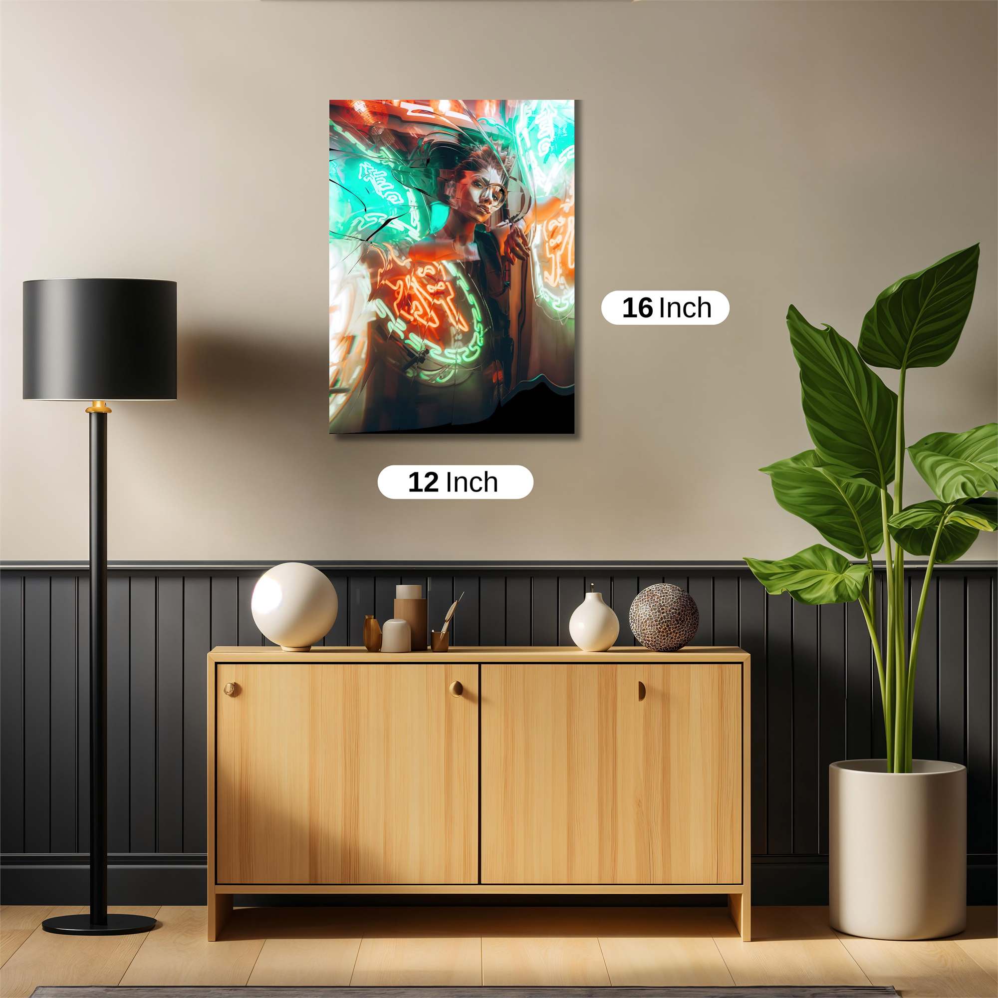 Neon Enigma Safe Wall Magnetic / M