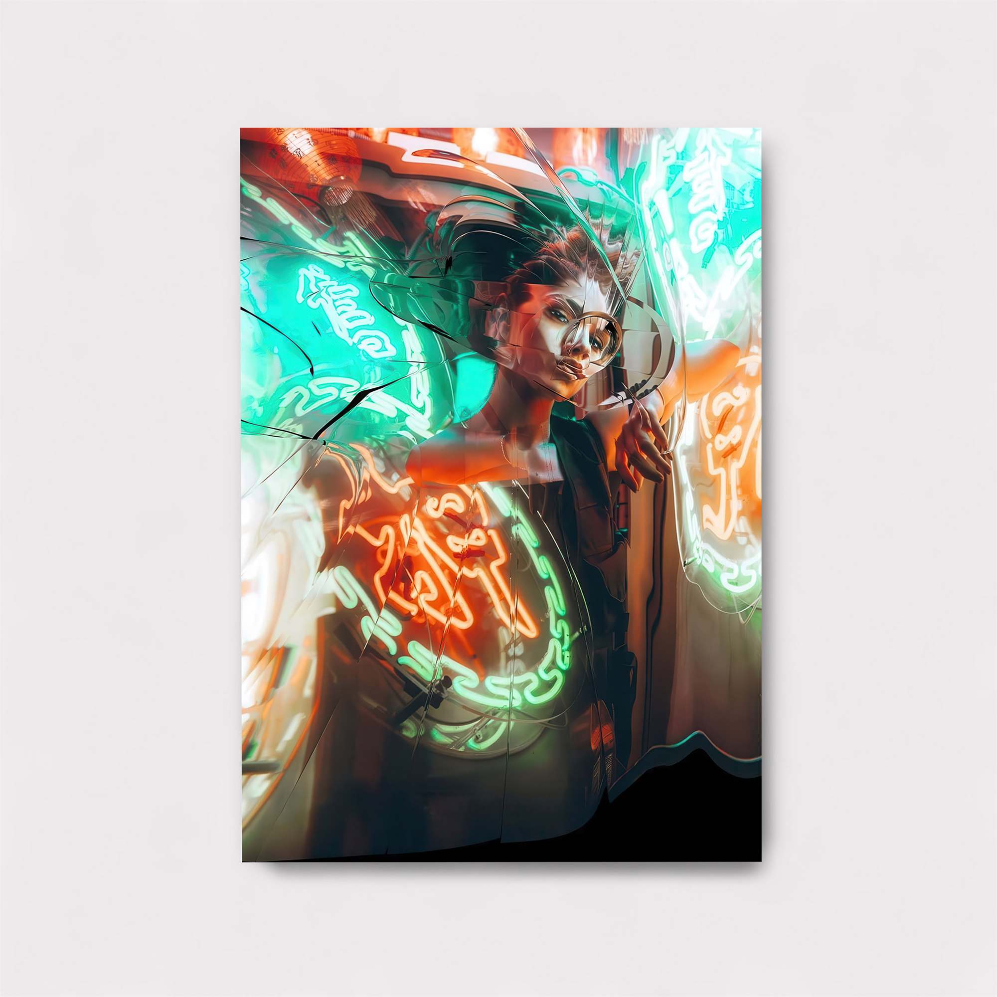 Neon Enigma Safe Wall Magnetic / M