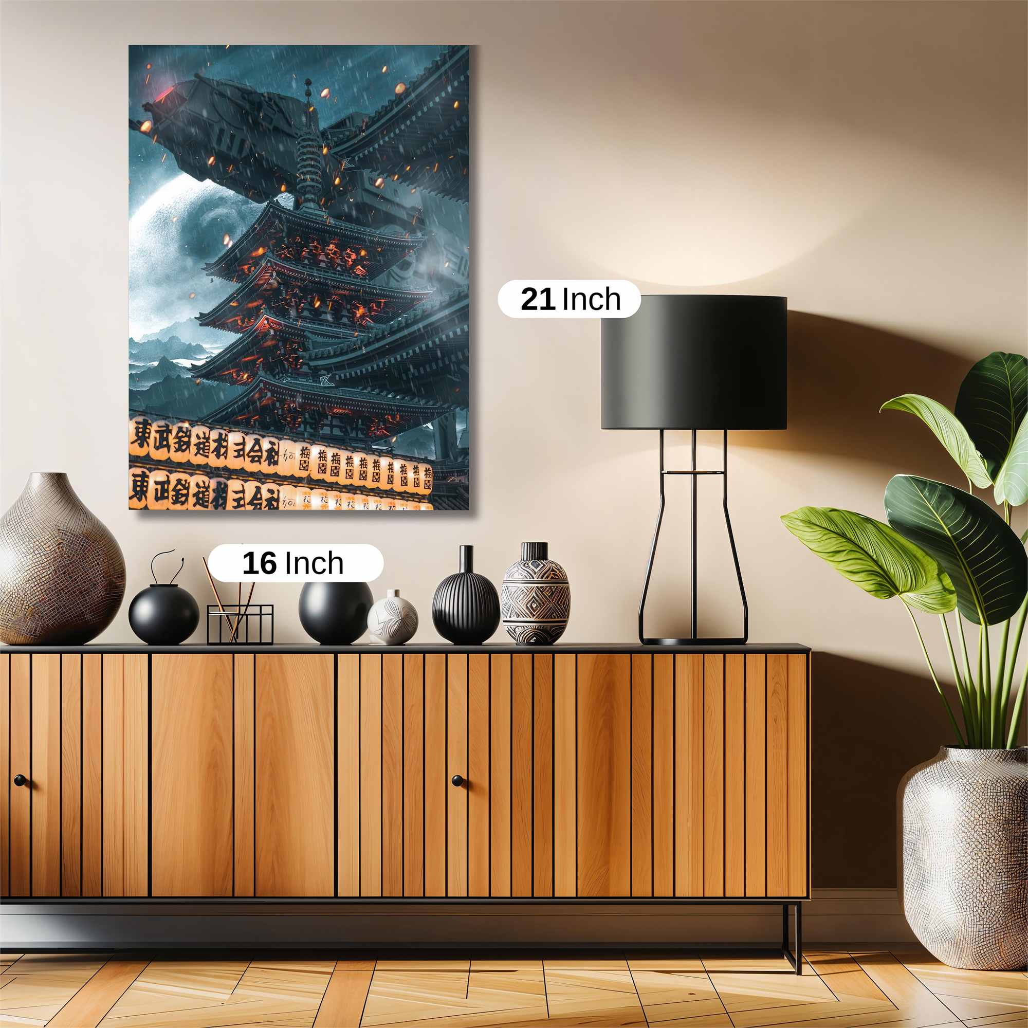 Pagoda Peril Safe Wall Magnetic / M