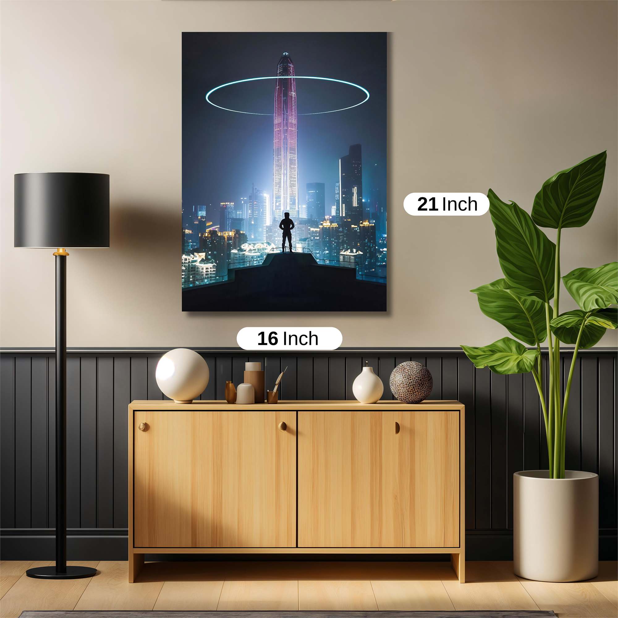 Pinnacle Serenity Safe Wall Magnetic / M