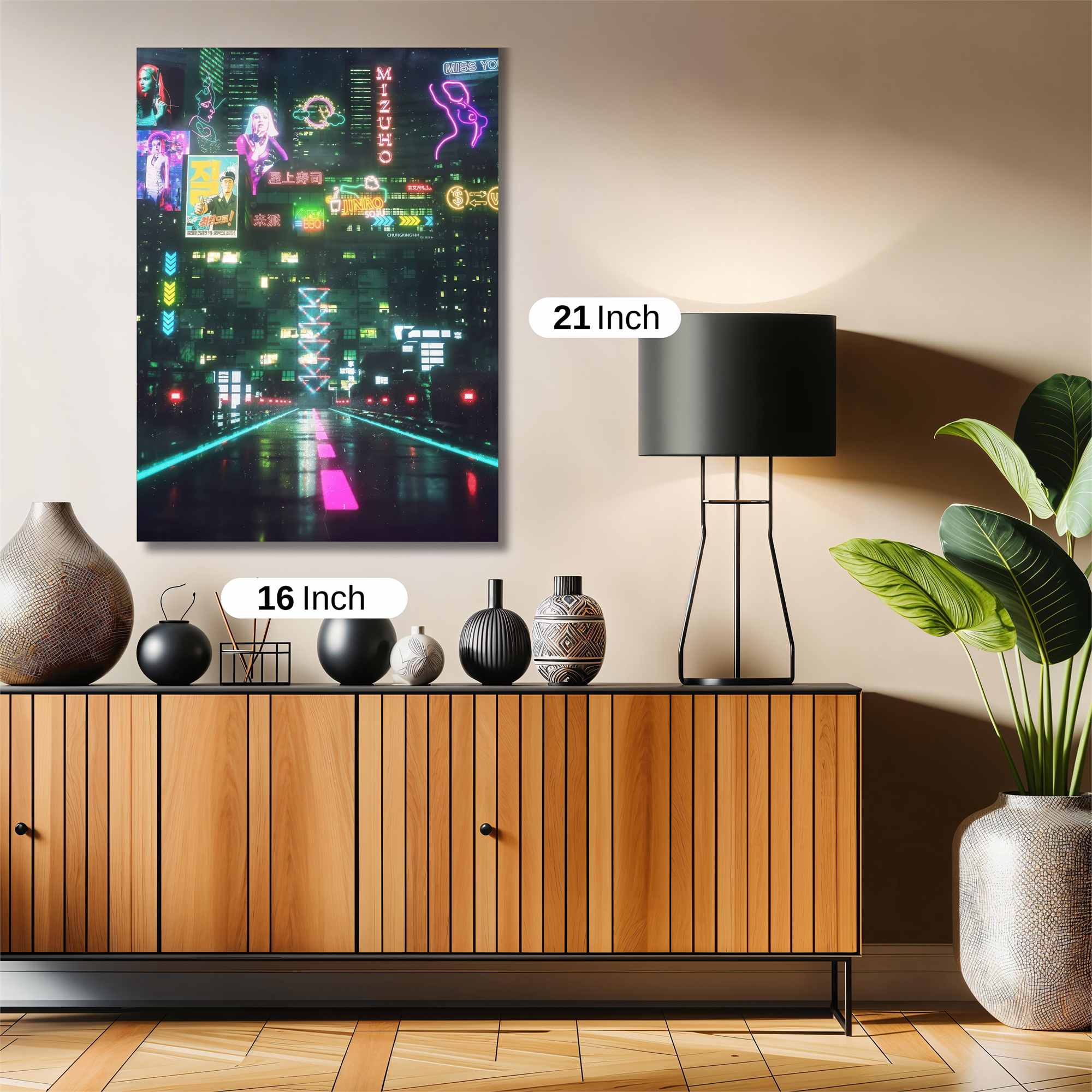 Neon Dreams Safe Wall Magnetic / M