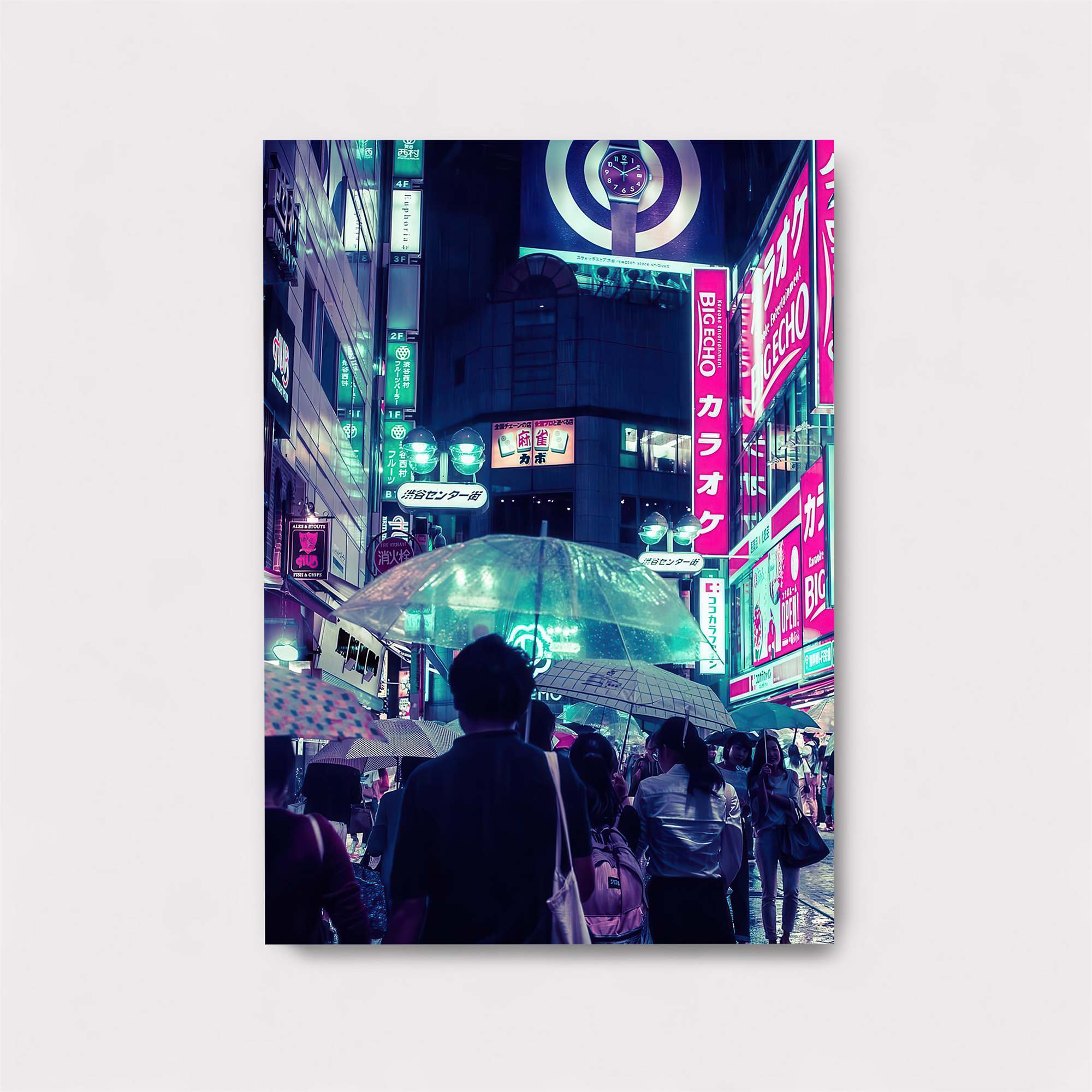 Neon Dreamscape Safe Wall Magnetic / M