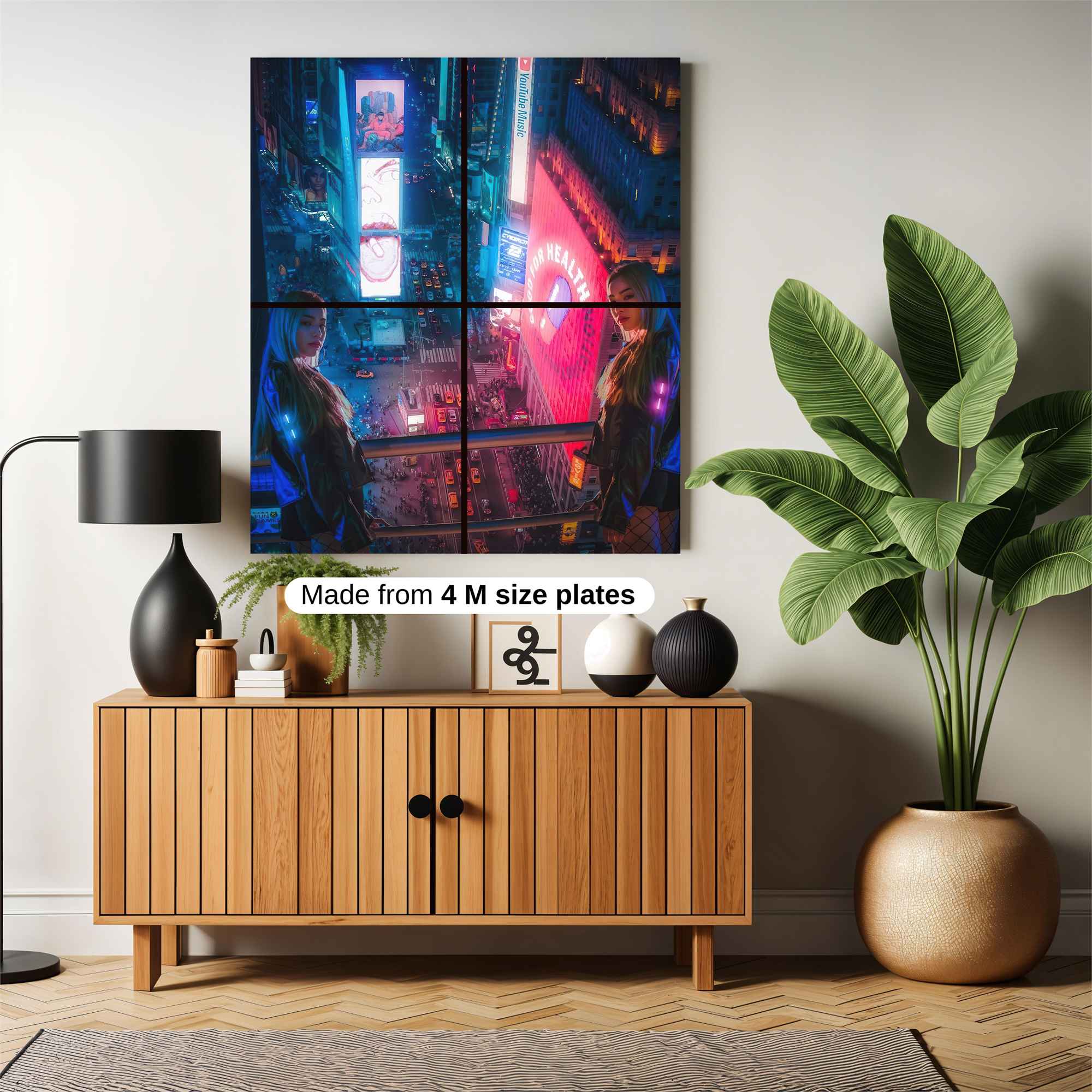 Neon Dream Safe Wall Magnetic / M