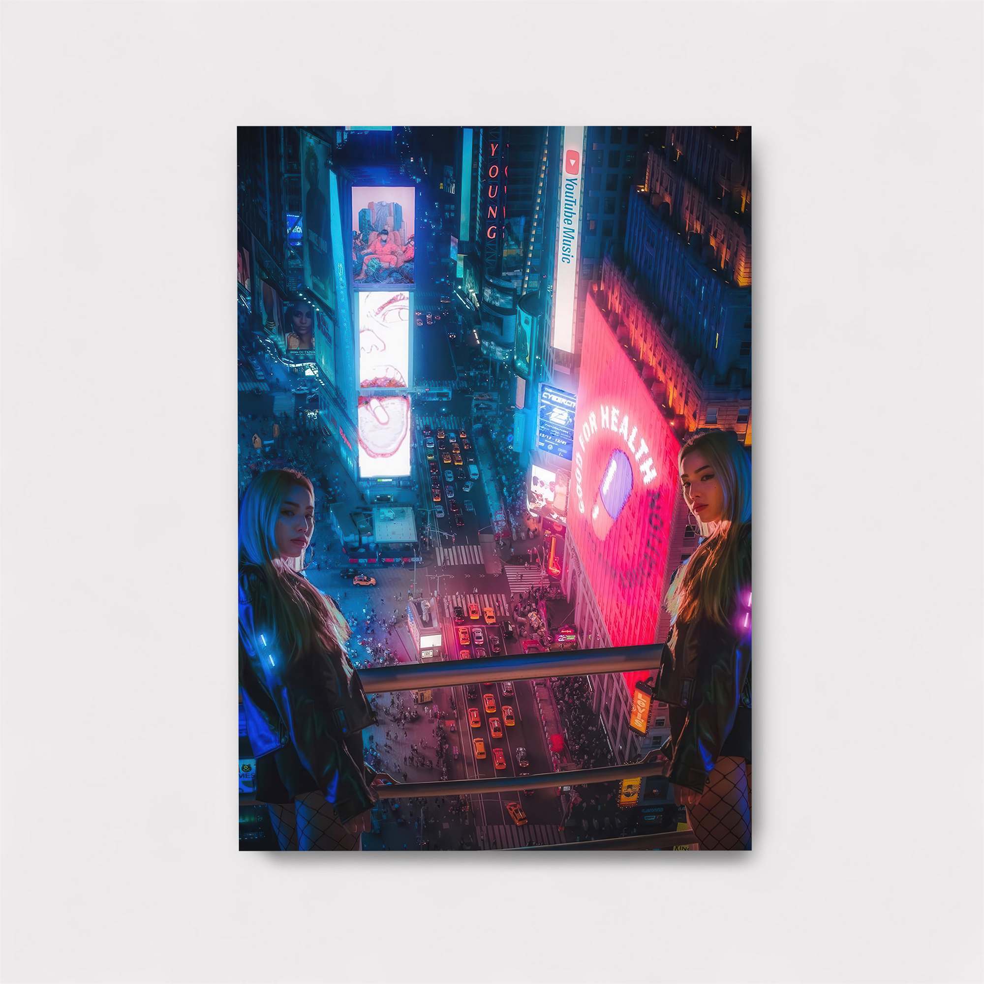 Neon Dream Safe Wall Magnetic / M