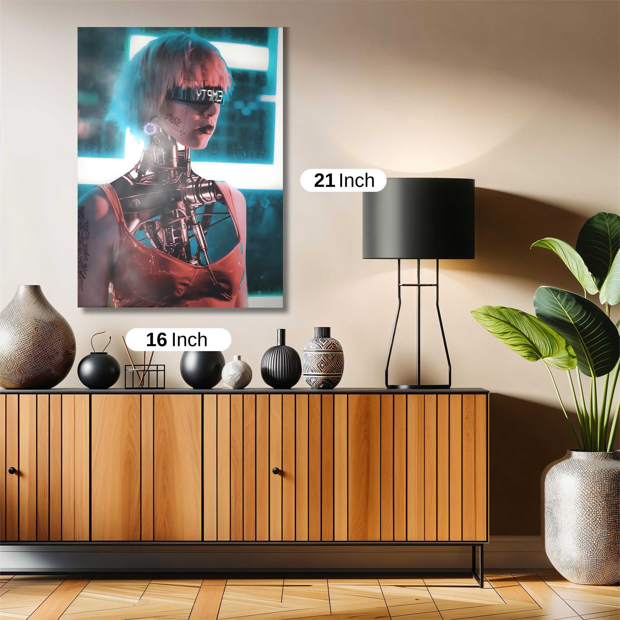 Cyber Enigma Safe Wall Magnetic / M