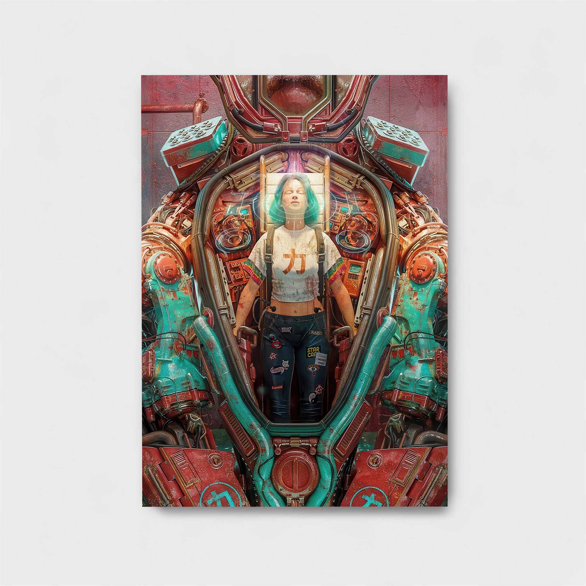 Mecha Dreamer Safe Wall Magnetic / M