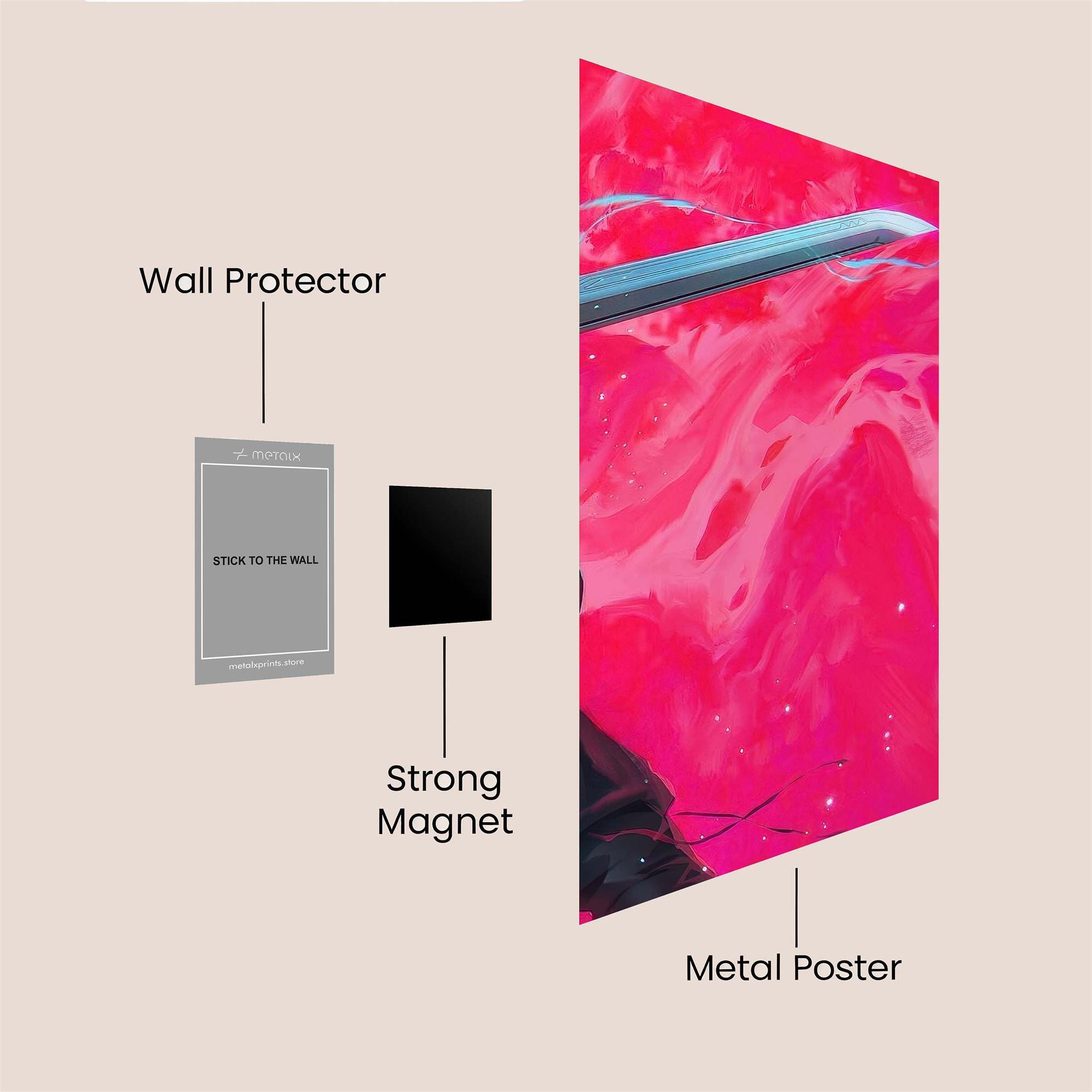 Blade Inferno Safe Wall Magnetic / M
