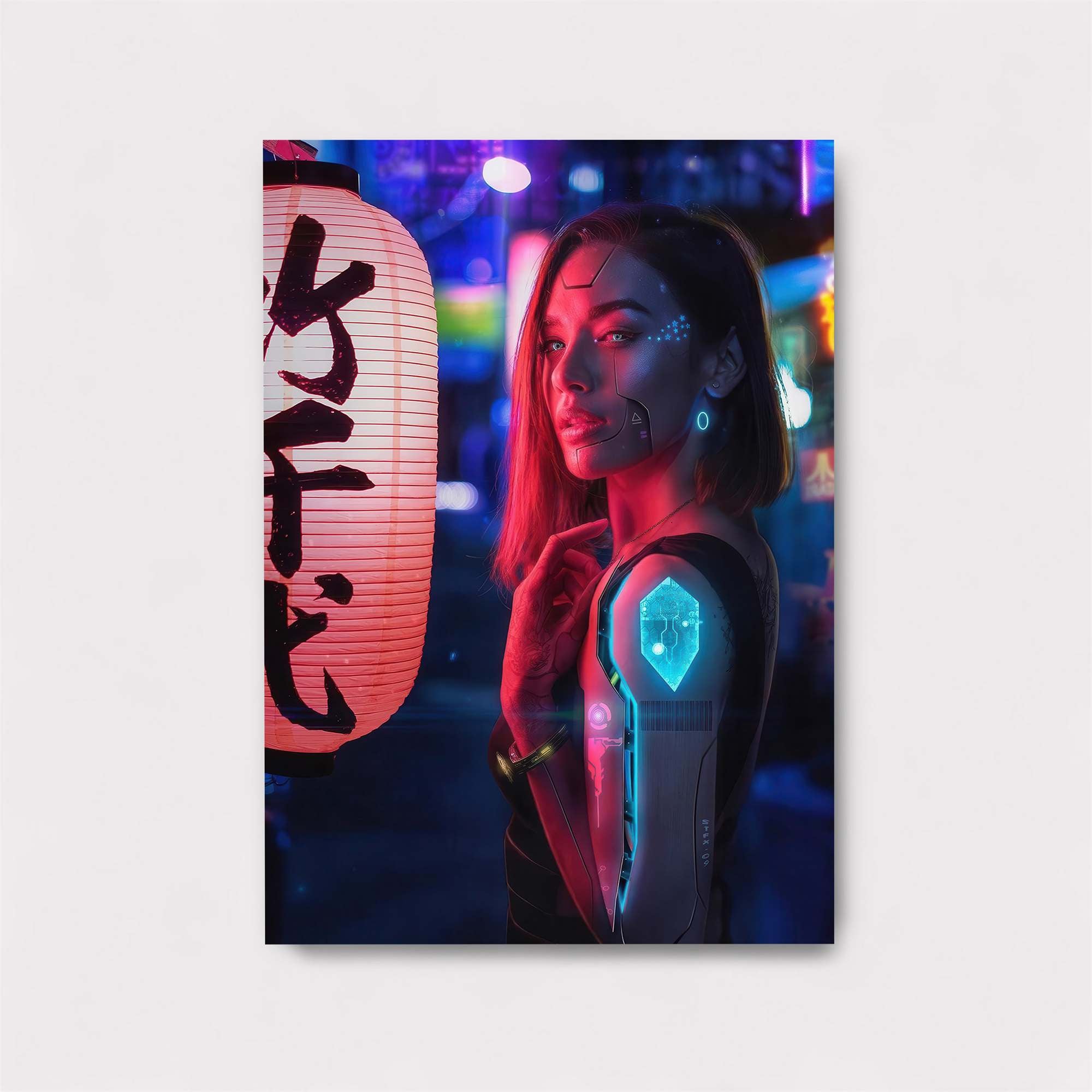 Cyber Serenity Safe Wall Magnetic / M