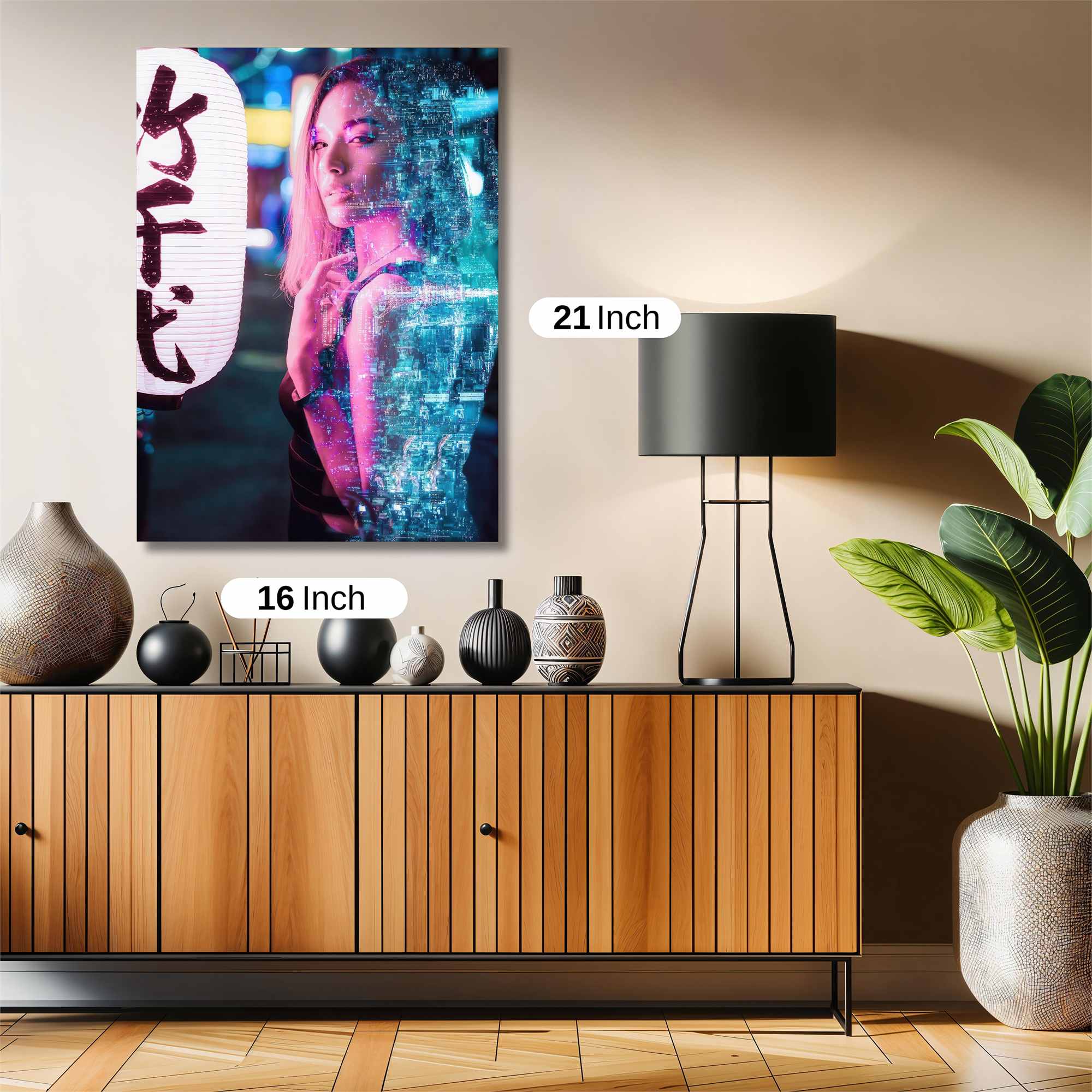 Neon Fusion Safe Wall Magnetic / M