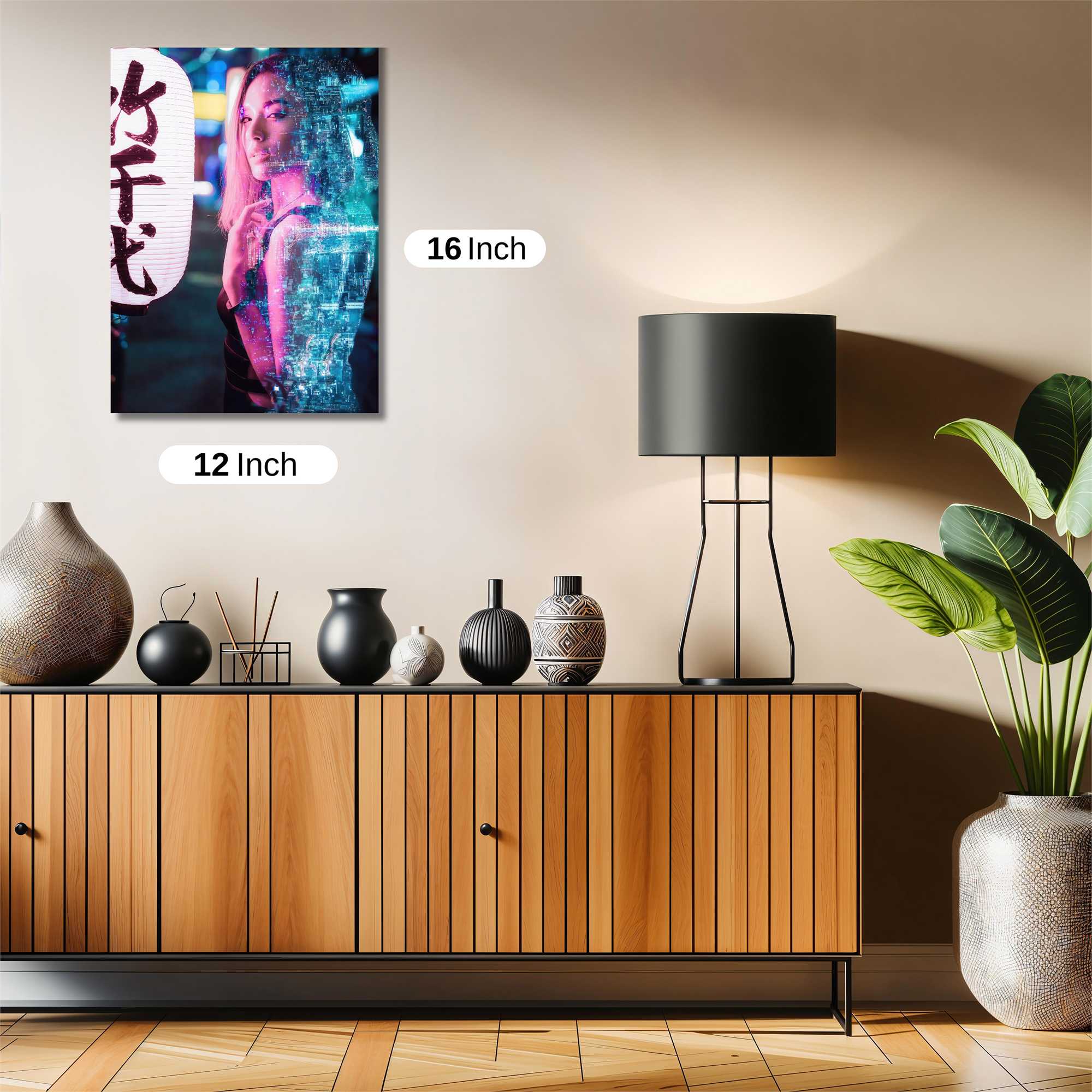 Neon Fusion Safe Wall Magnetic / M