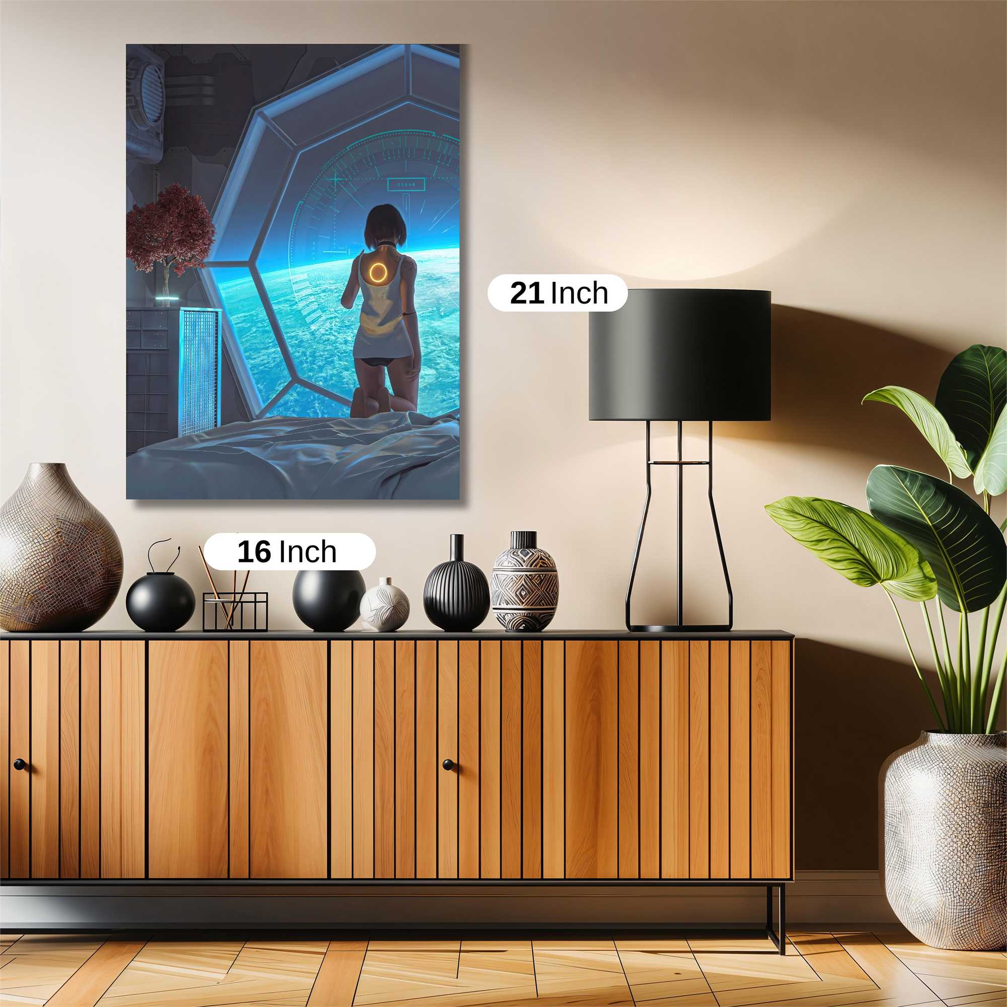 Cosmic Serenity Safe Wall Magnetic / M