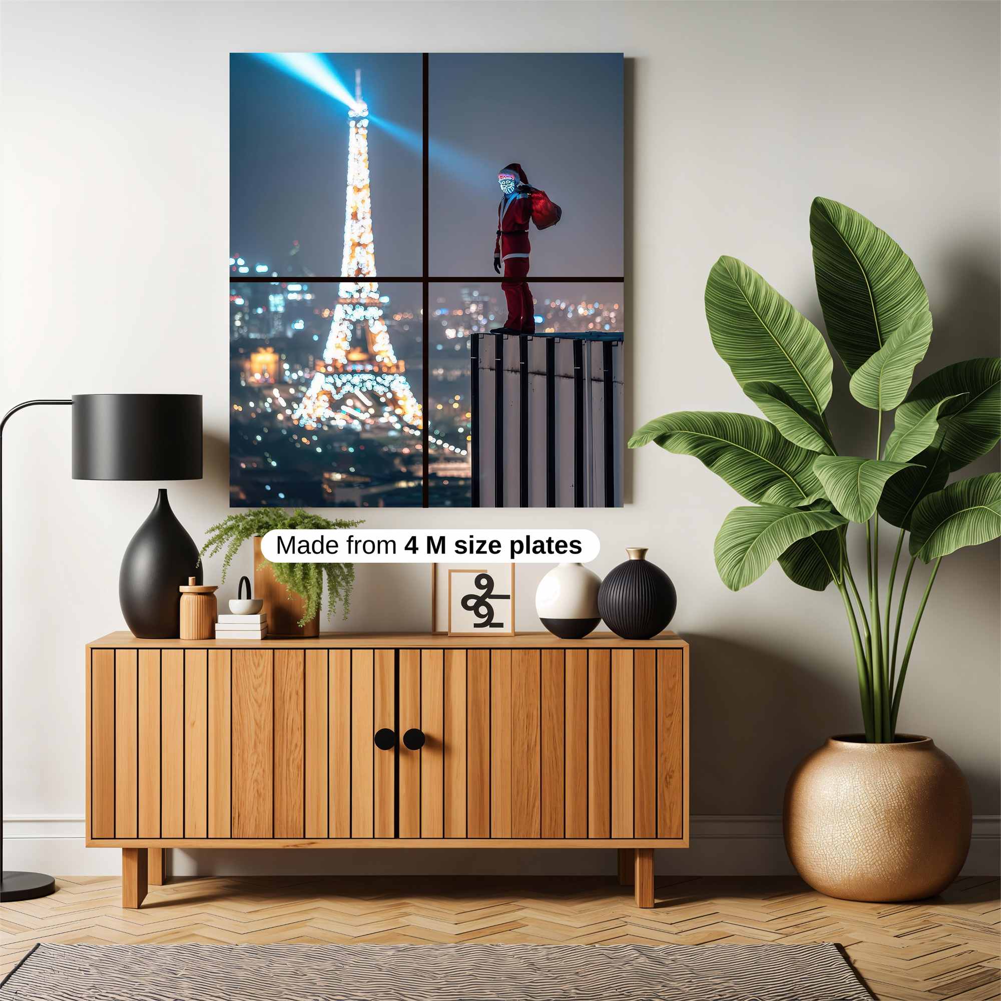 Santa's Perch Safe Wall Magnetic / M