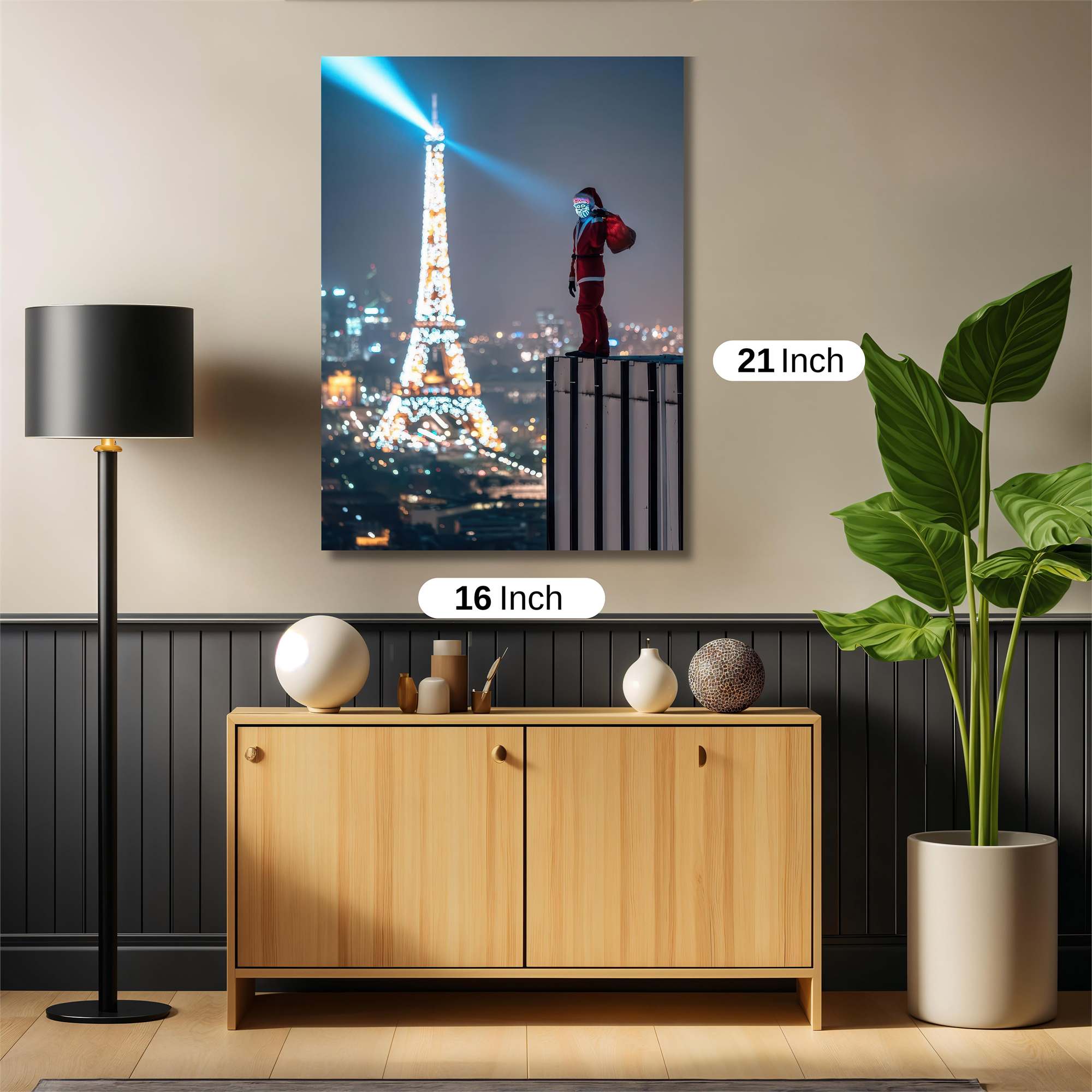 Santa's Perch Safe Wall Magnetic / M