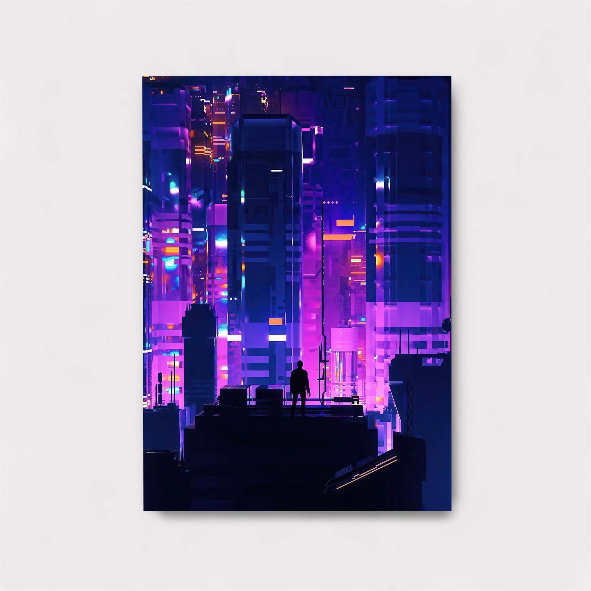 Neon Solitude Safe Wall Magnetic / M