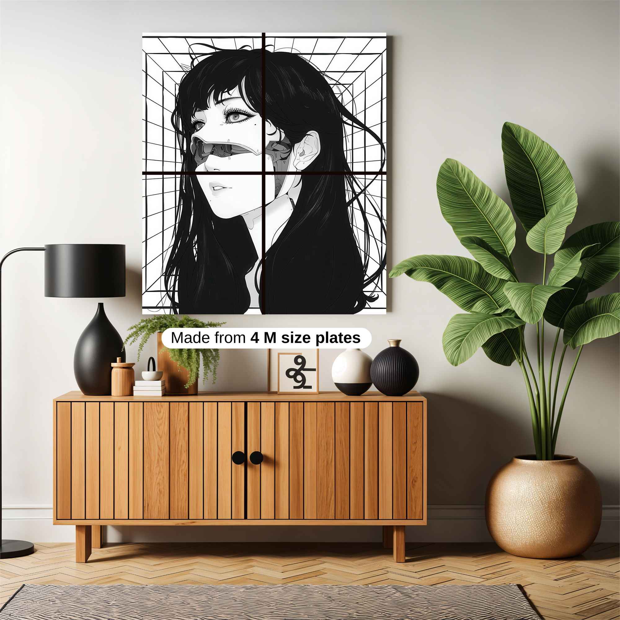 Masked Enigma Safe Wall Magnetic / M