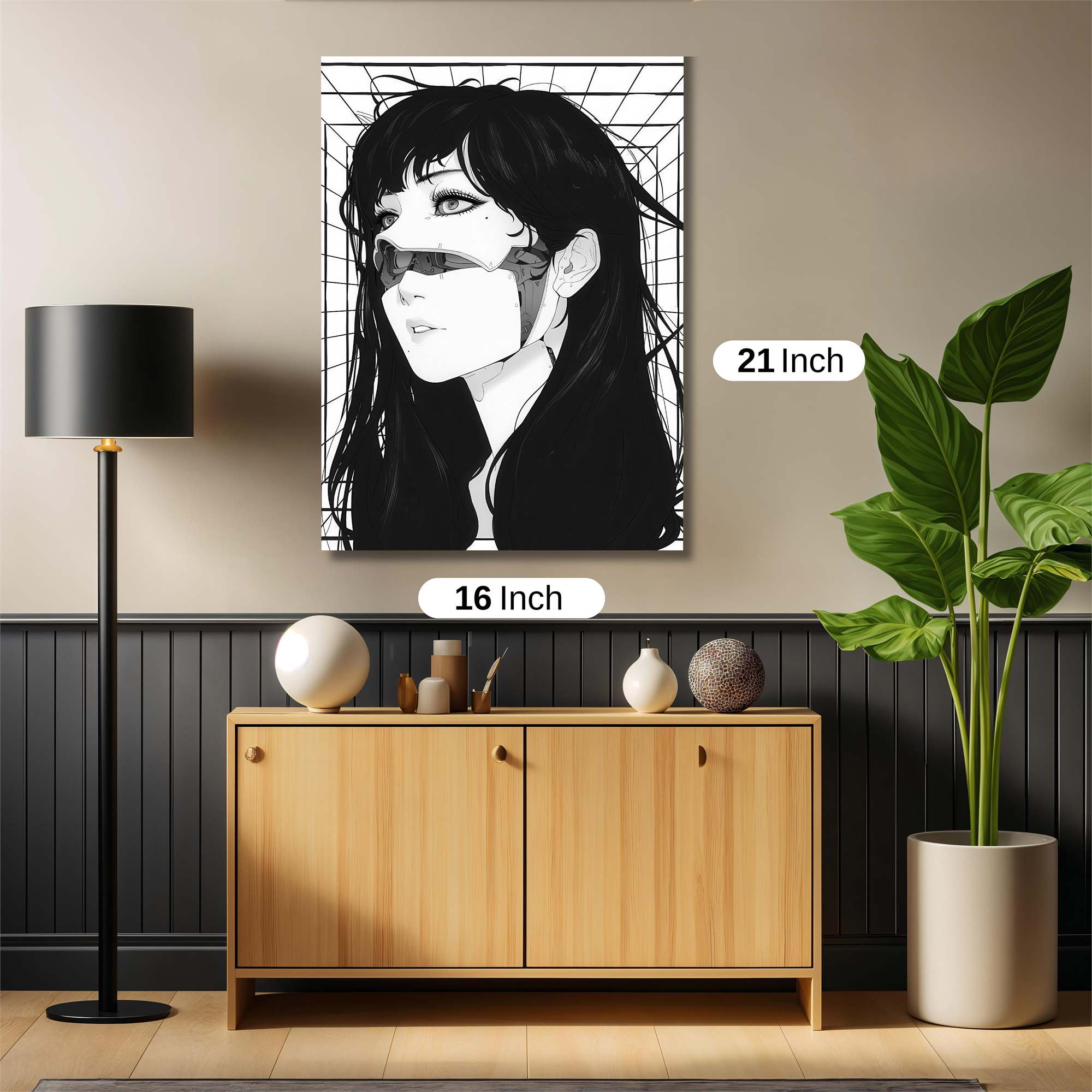 Masked Enigma Safe Wall Magnetic / M