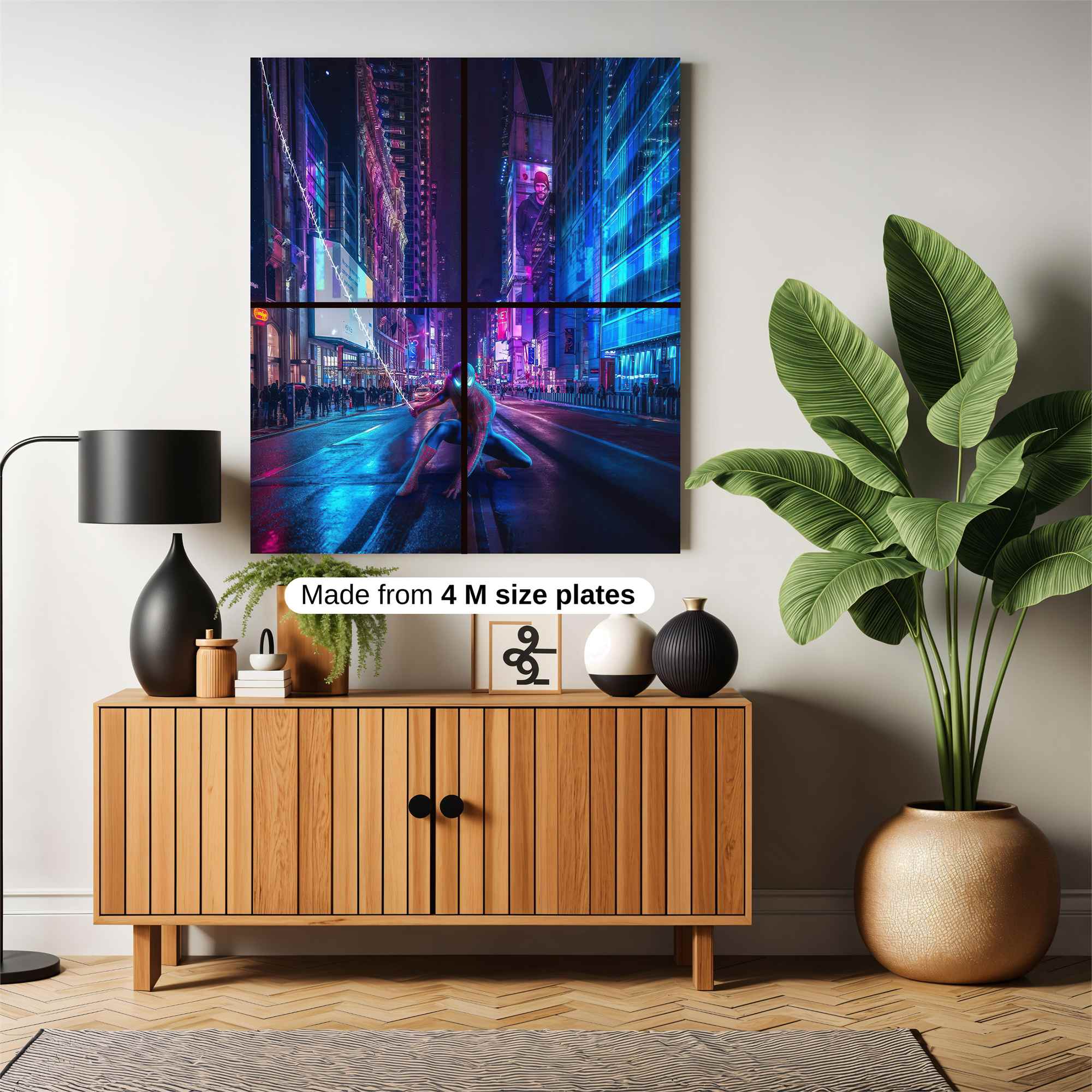 Spider-Nocturnal Safe Wall Magnetic / M