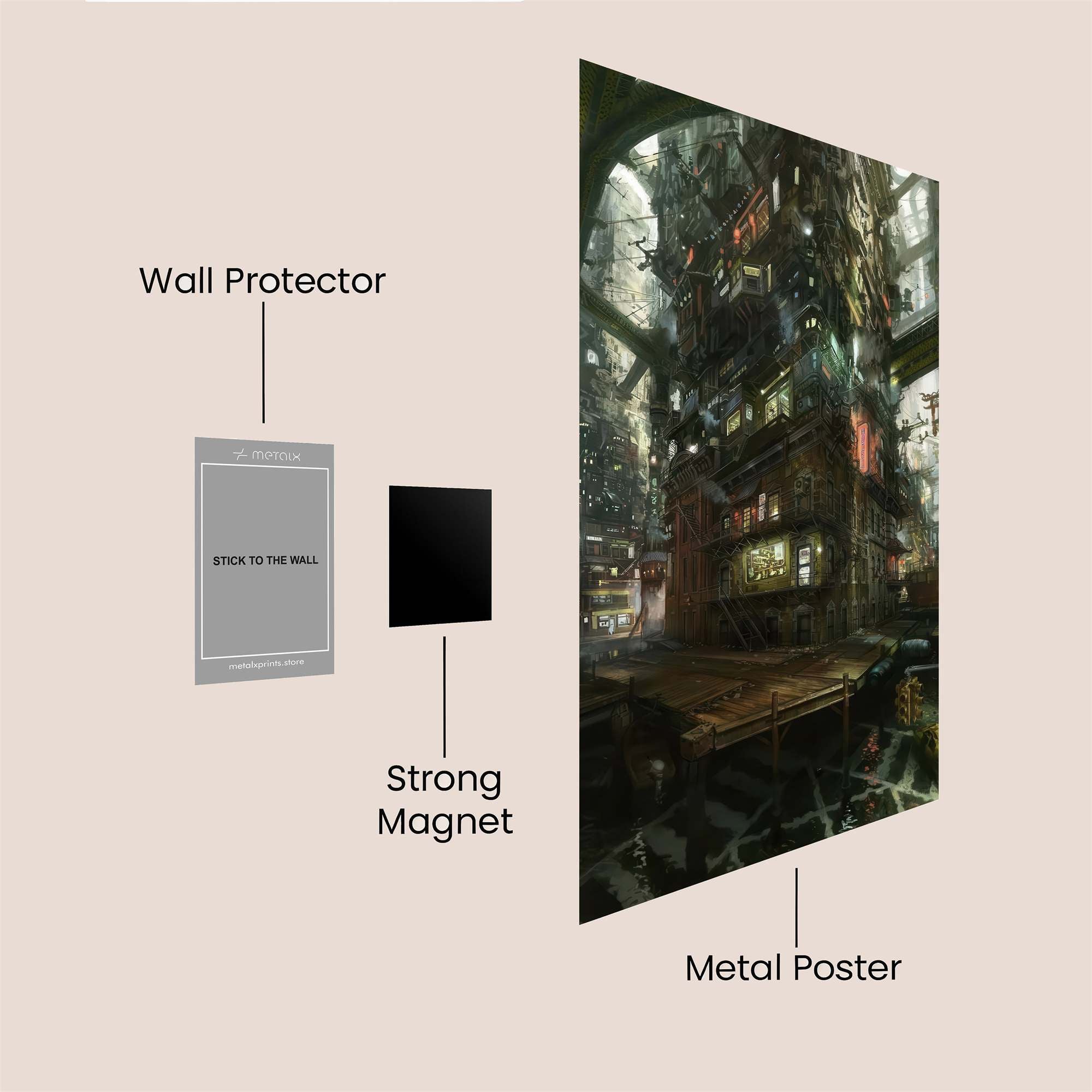 Cyberpunk Serenity Safe Wall Magnetic / M