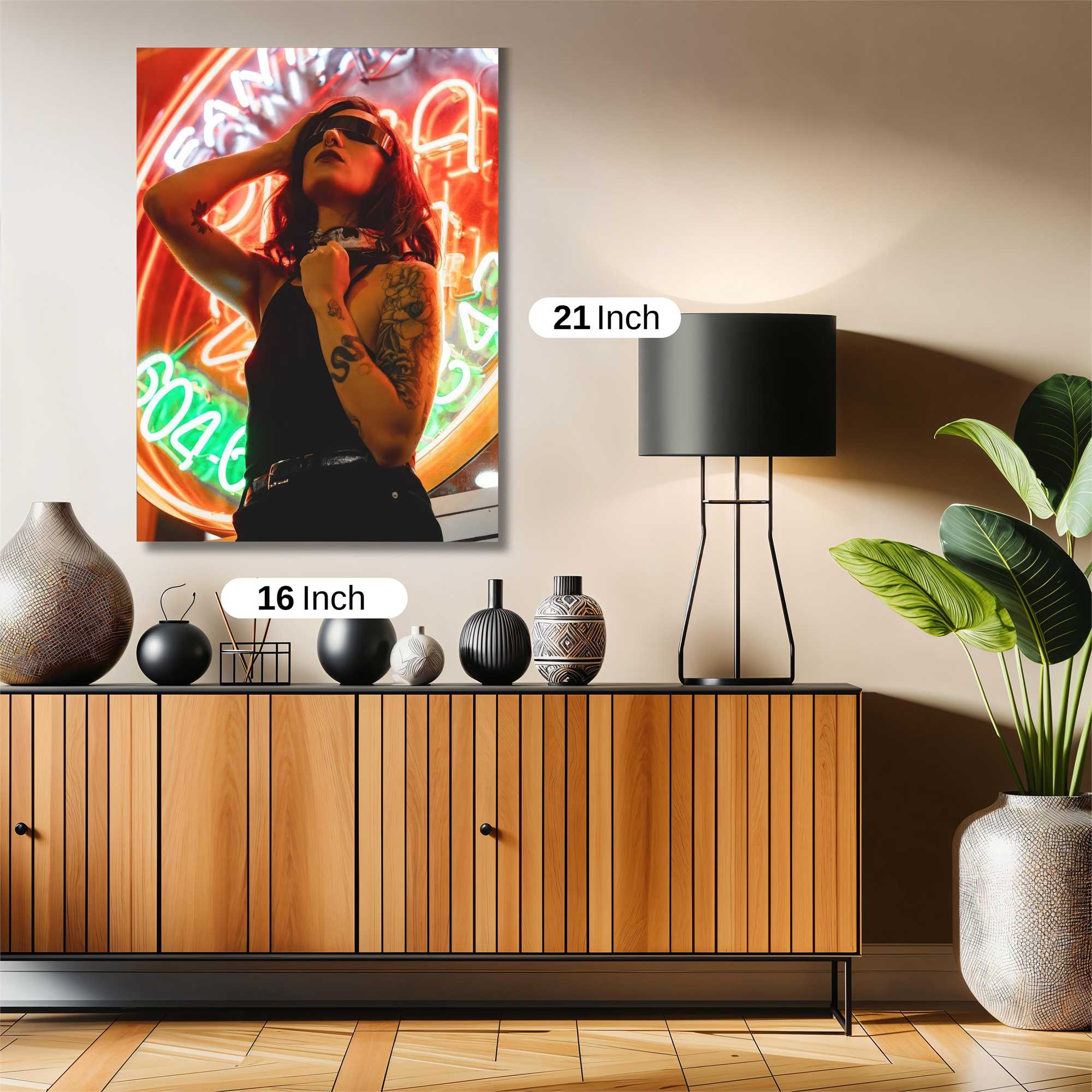 Neon Rebel Safe Wall Magnetic / M