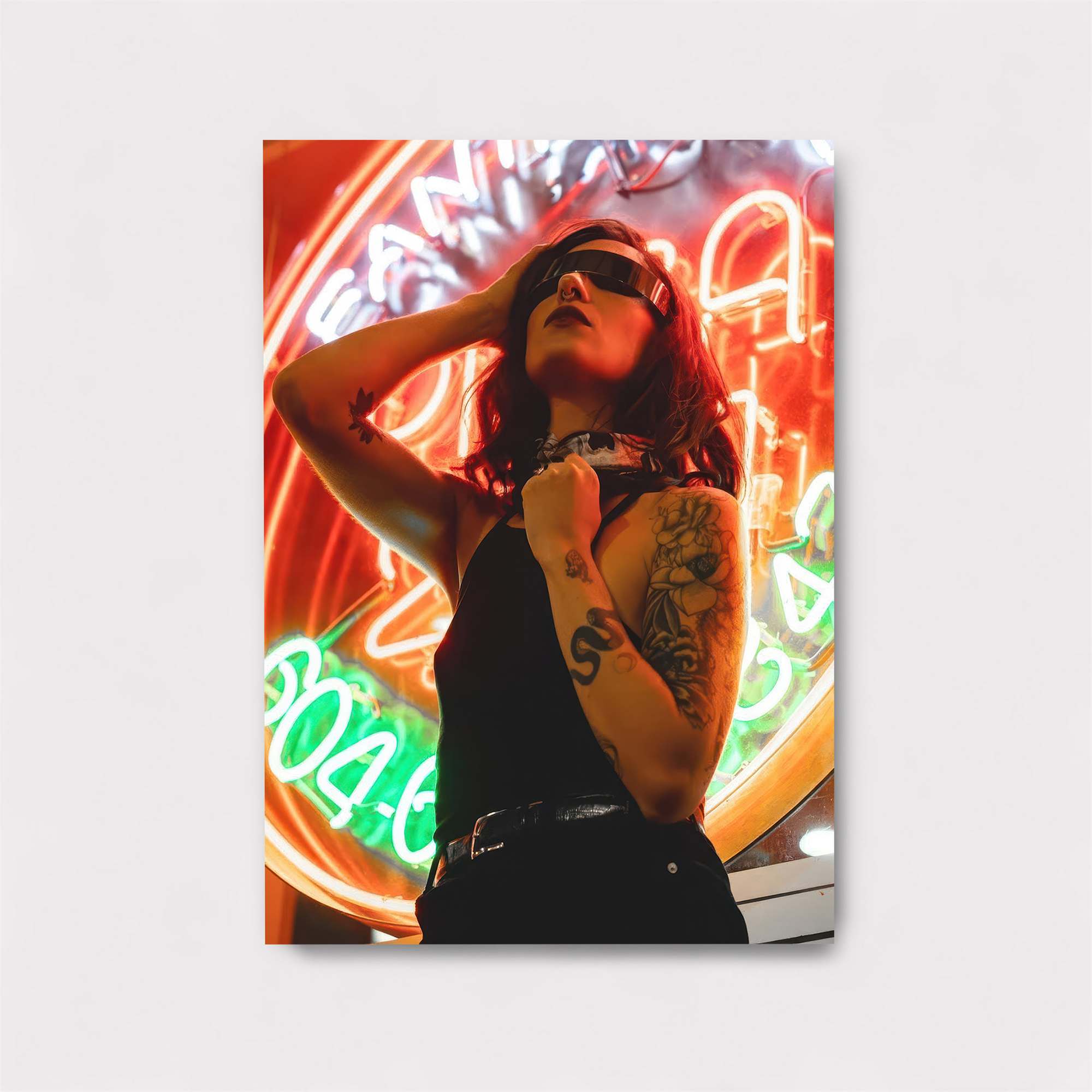 Neon Rebel Safe Wall Magnetic / M