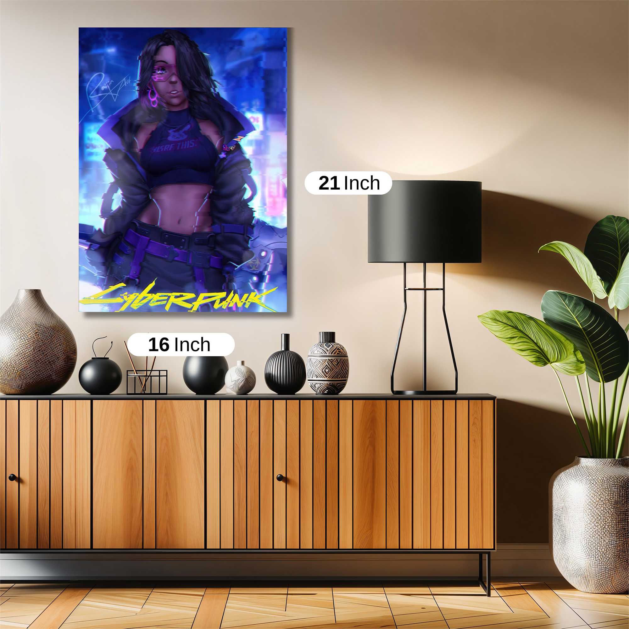 Neon Rebel Safe Wall Magnetic / M