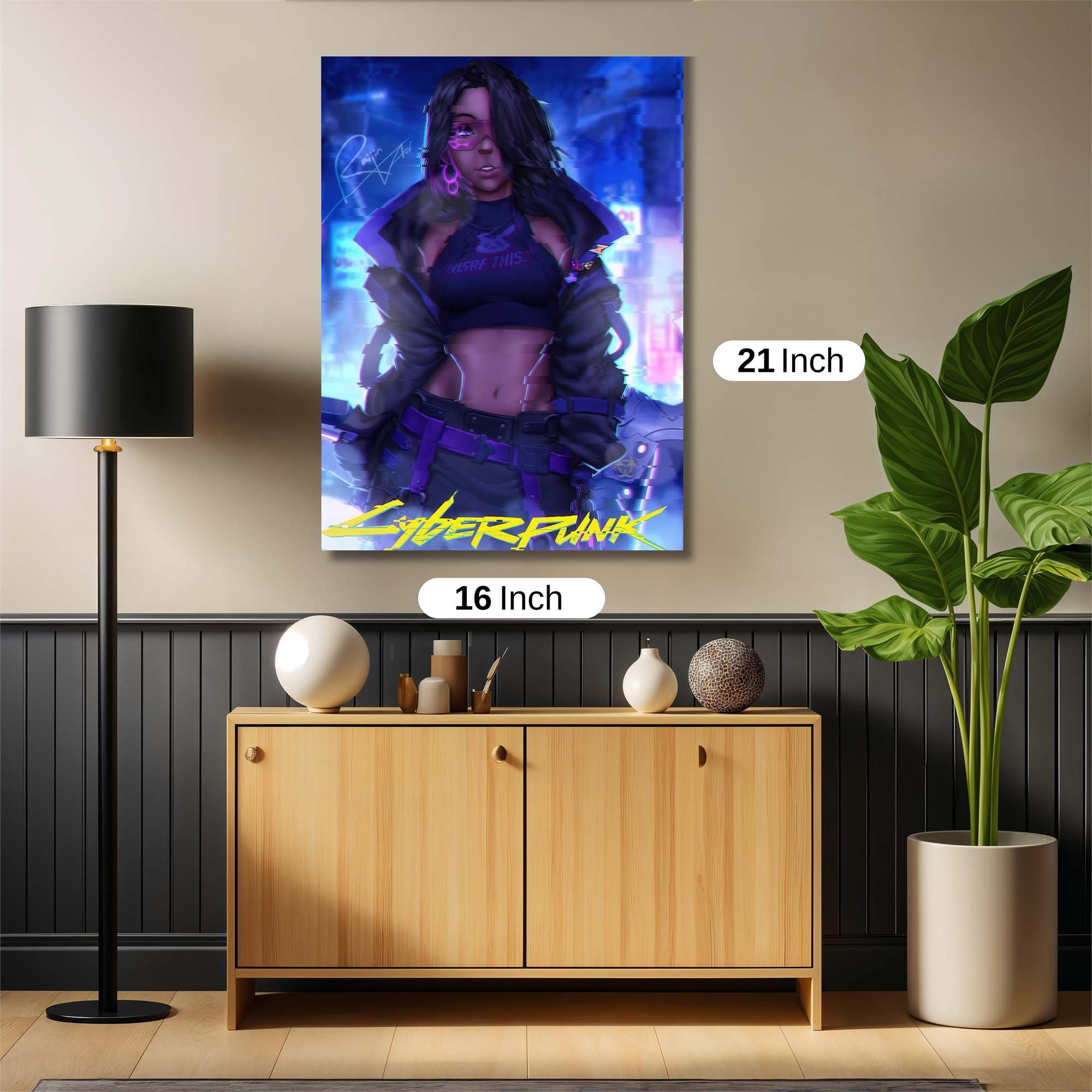 Neon Rebel Safe Wall Magnetic / M