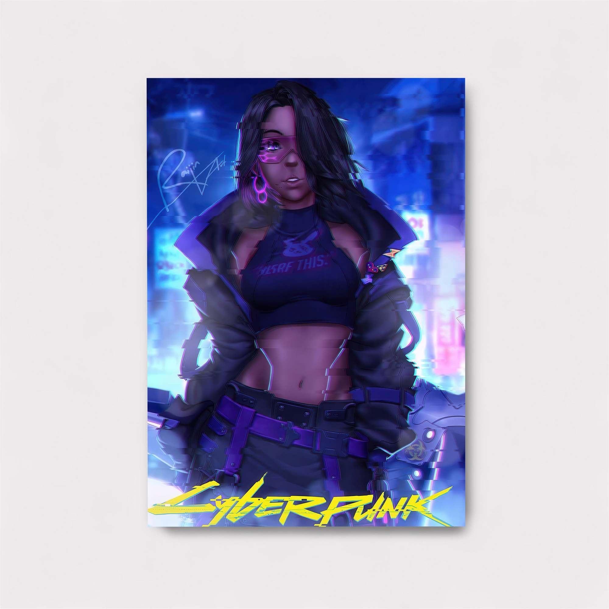 Neon Rebel Safe Wall Magnetic / M