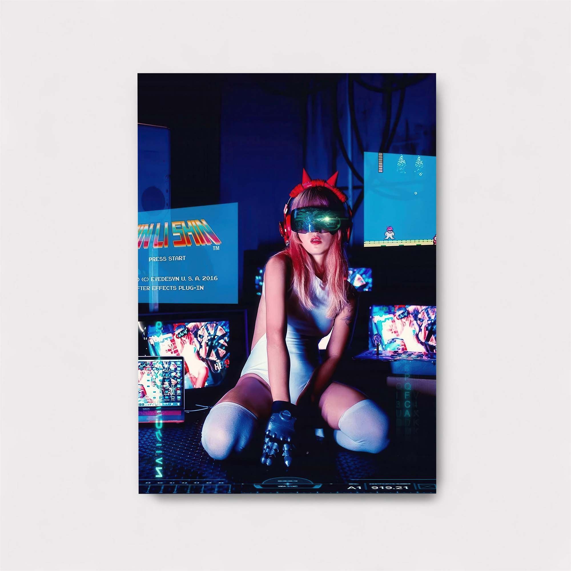 Cyberpunk Bliss Safe Wall Magnetic / M