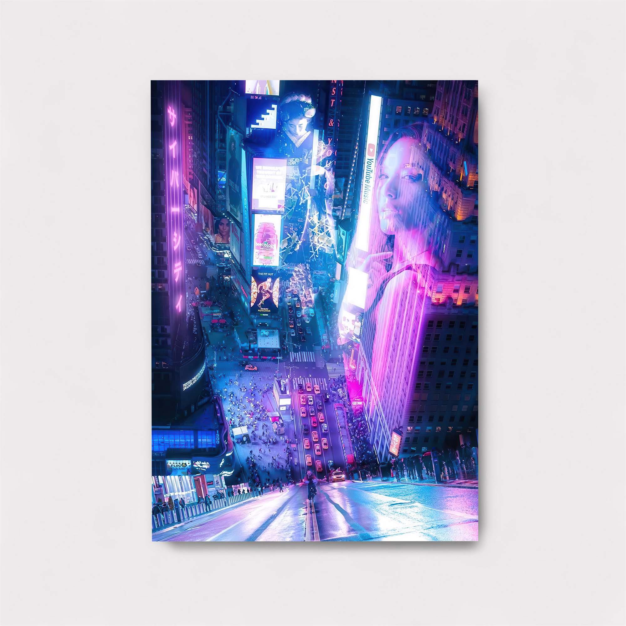 Neon Rush Safe Wall Magnetic / M