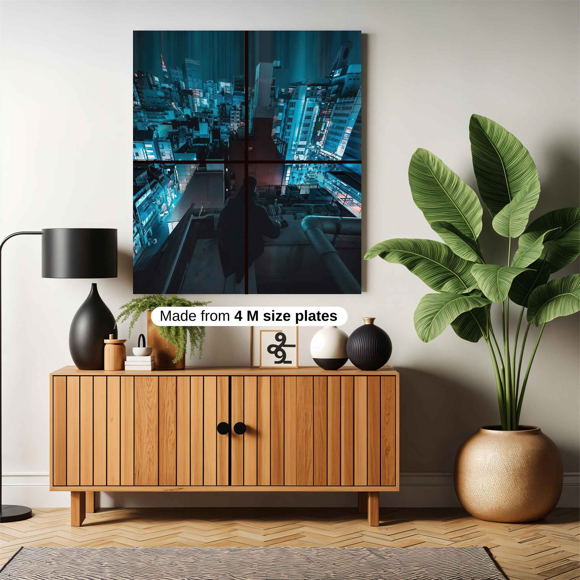 Cyberpunk Solitude Safe Wall Magnetic / M