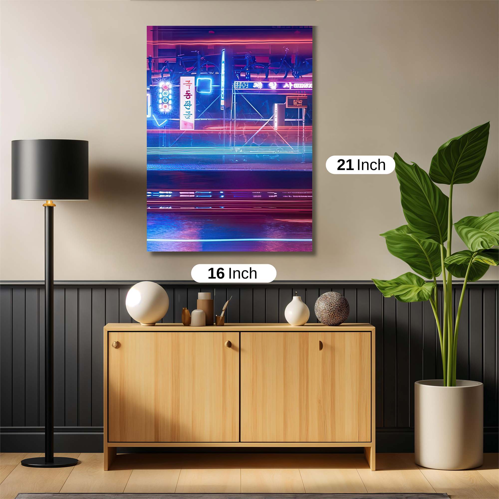 Cyberpunk Solitude Safe Wall Magnetic / M