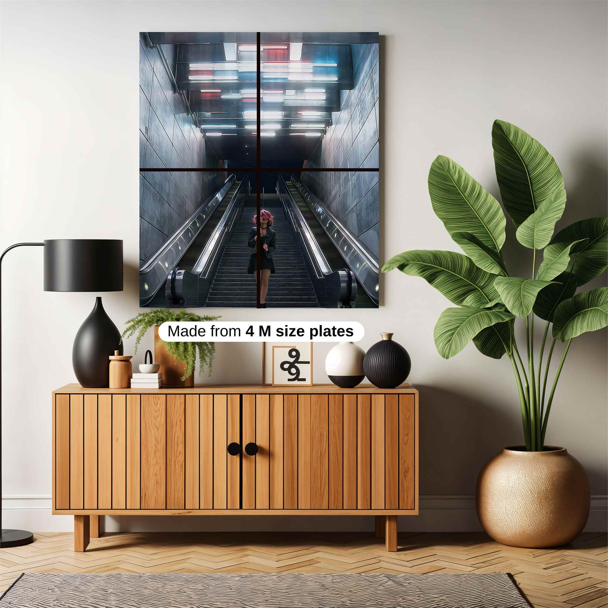 Neon Descent Safe Wall Magnetic / M