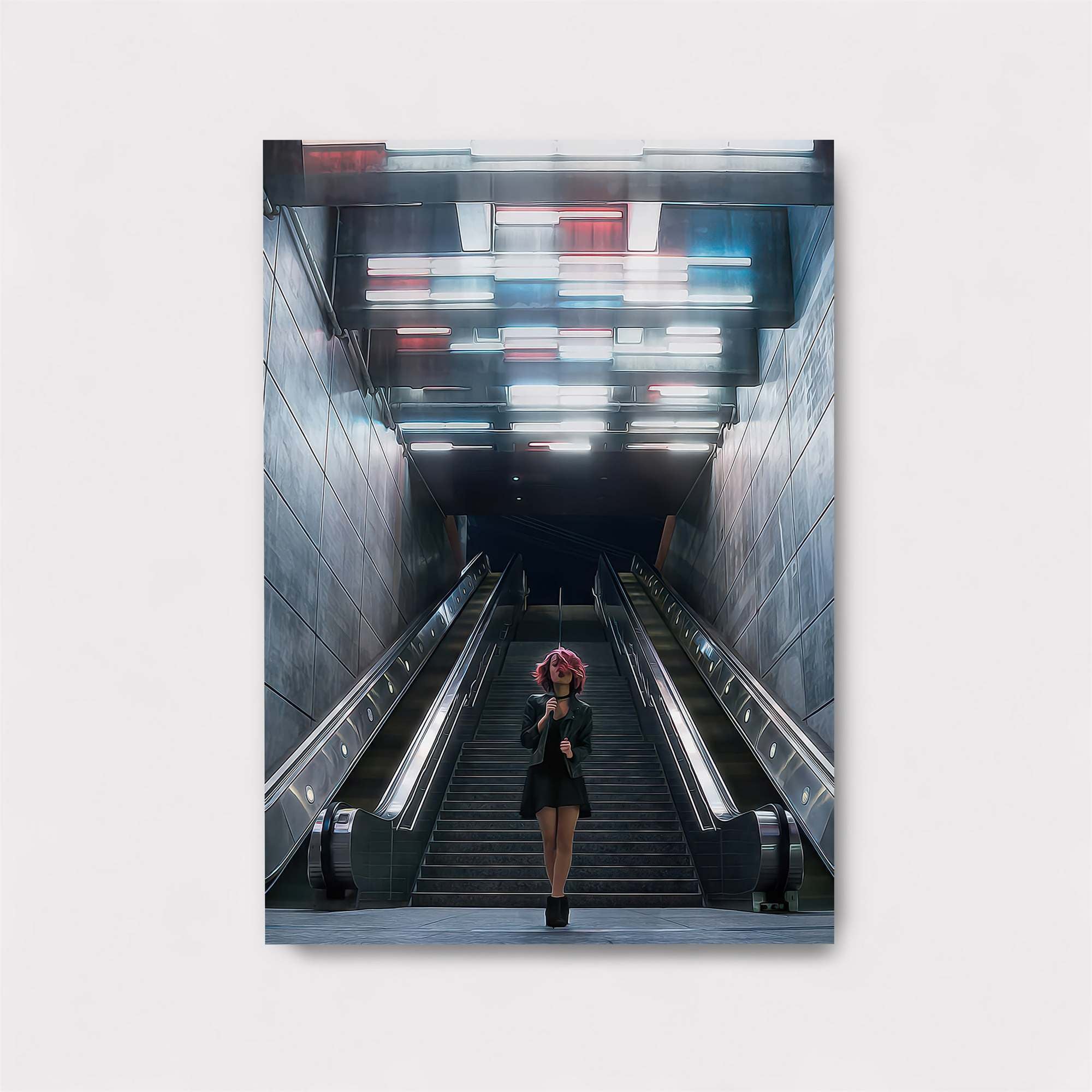 Neon Descent Safe Wall Magnetic / M