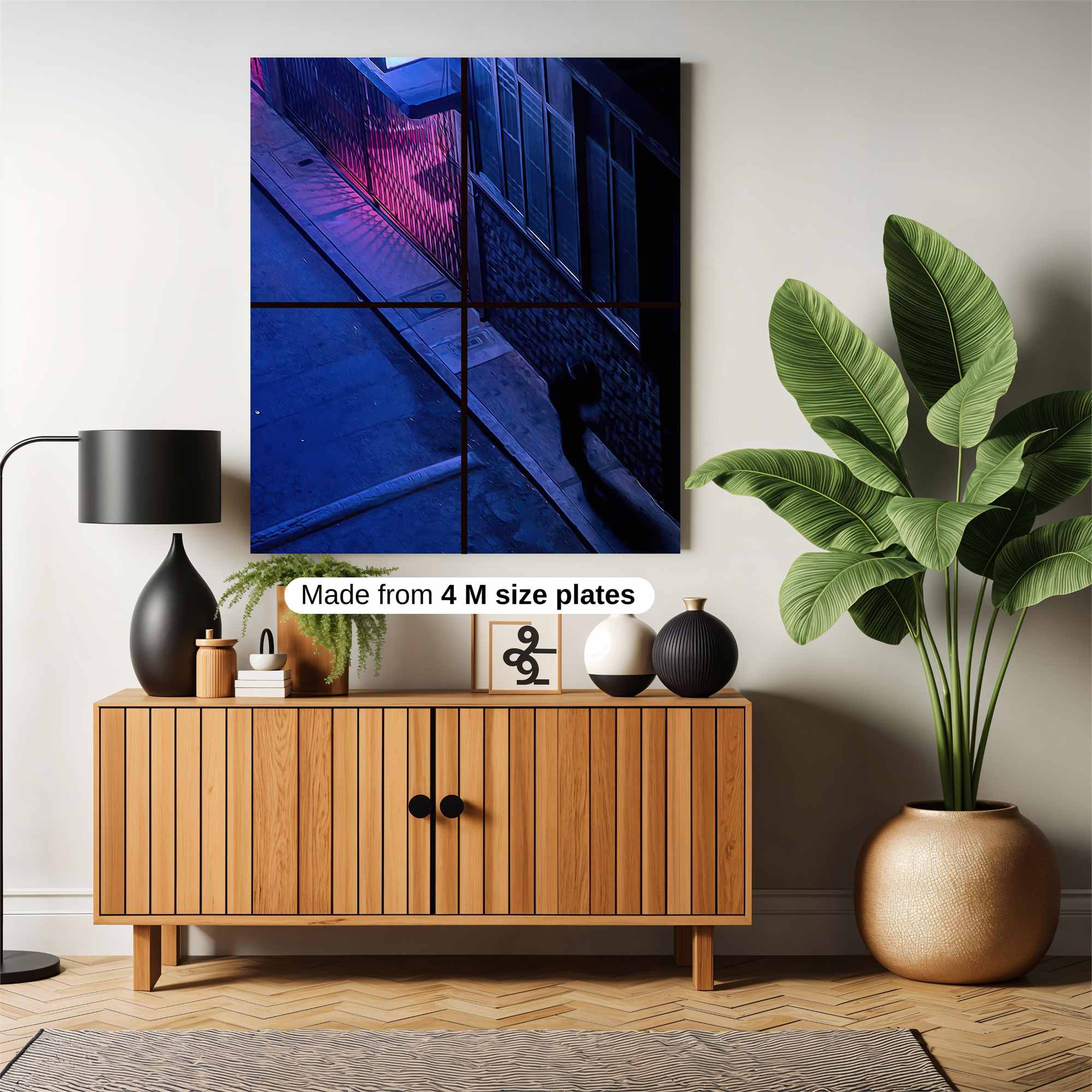 Neon Solitude Safe Wall Magnetic / M