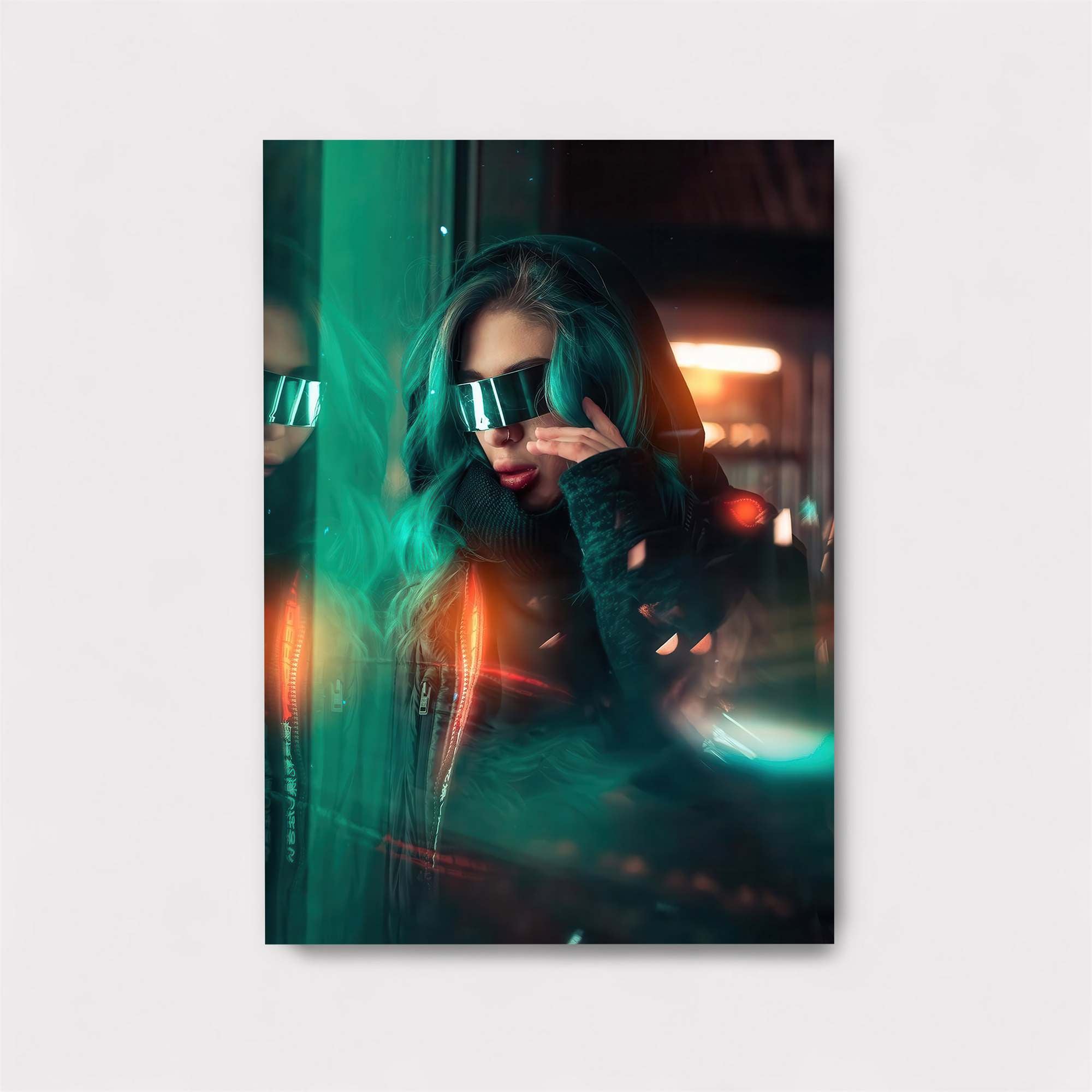 Neon Mystery Safe Wall Magnetic / M