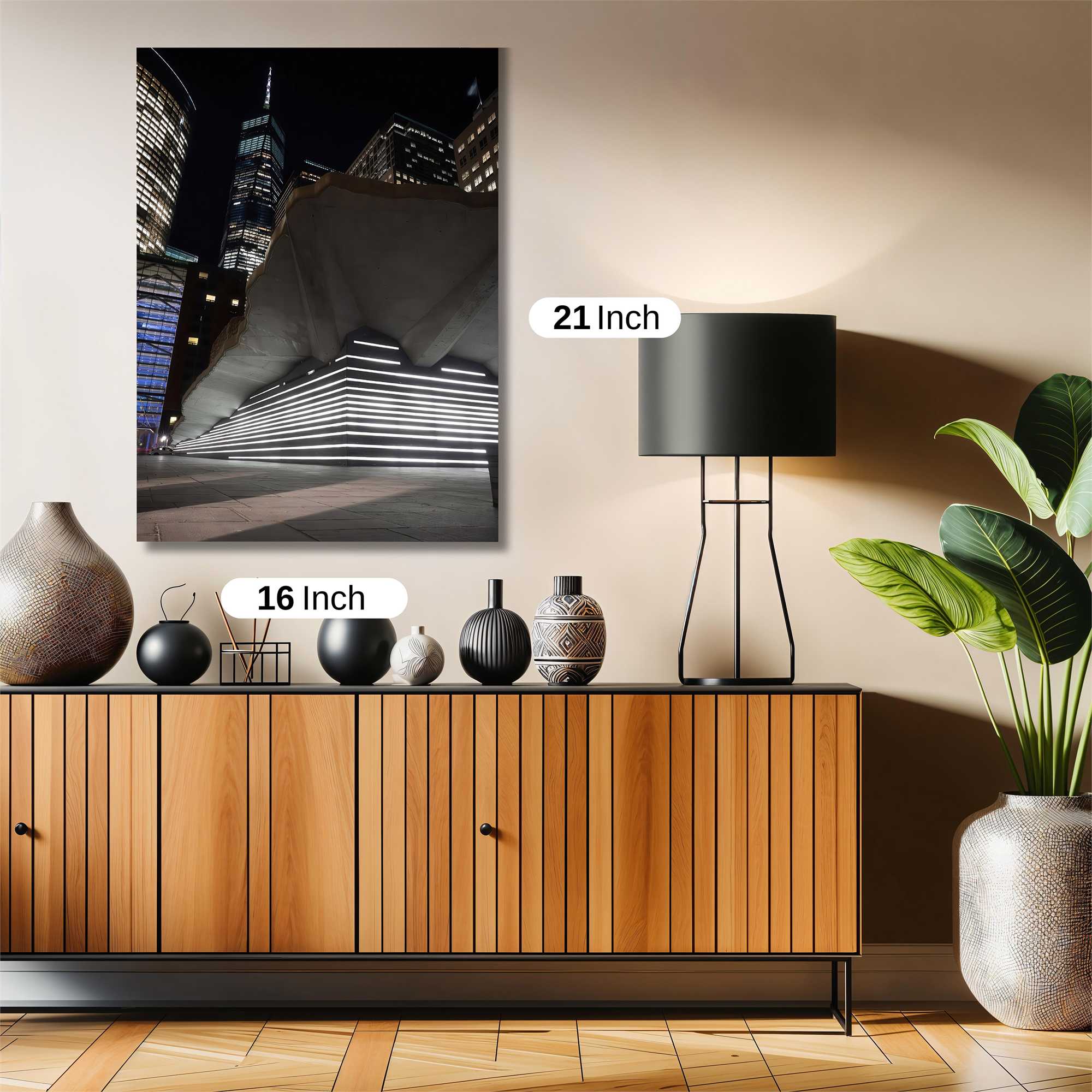 Freedom Illuminated Safe Wall Magnetic / M