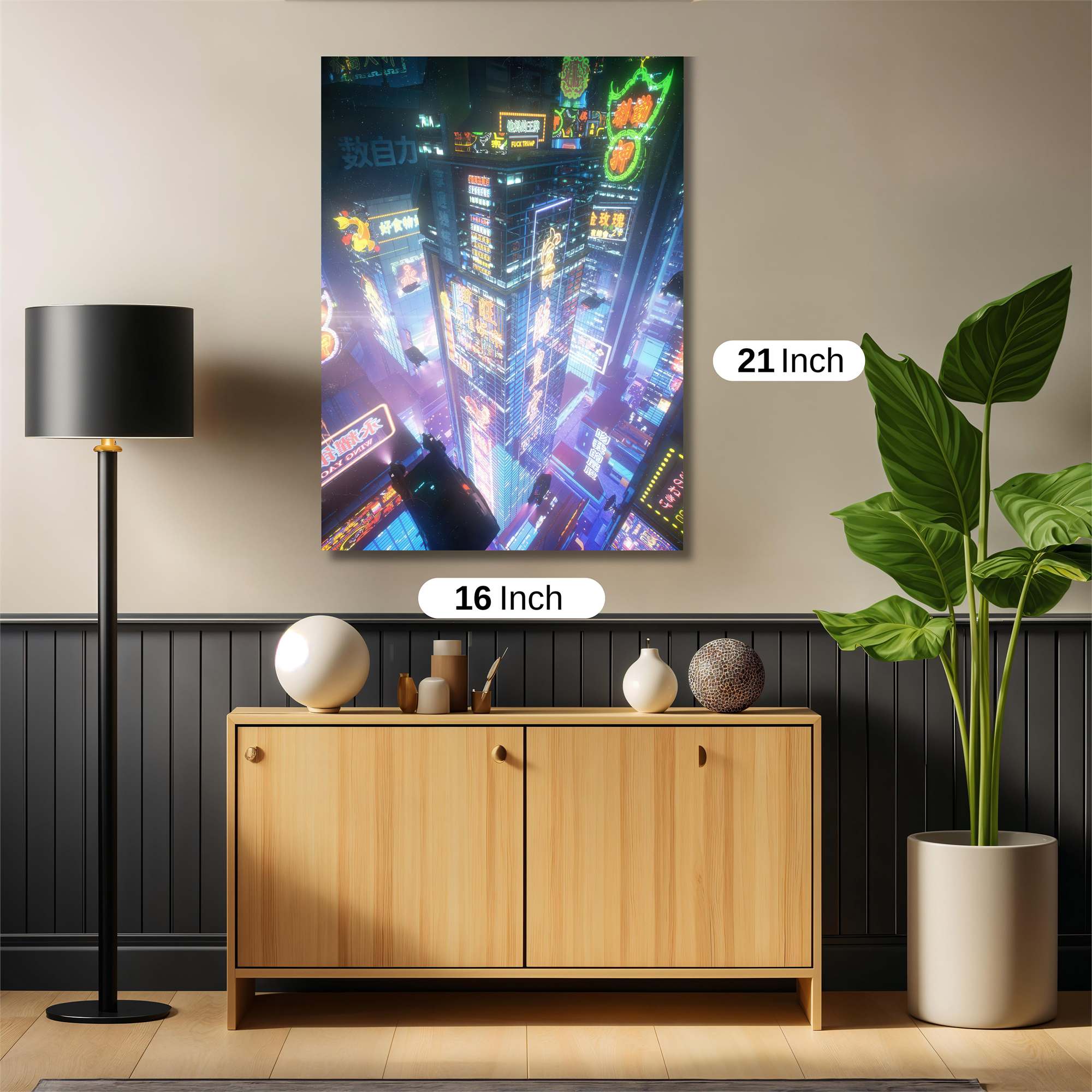 Cyberpunk Dazzle Safe Wall Magnetic / M