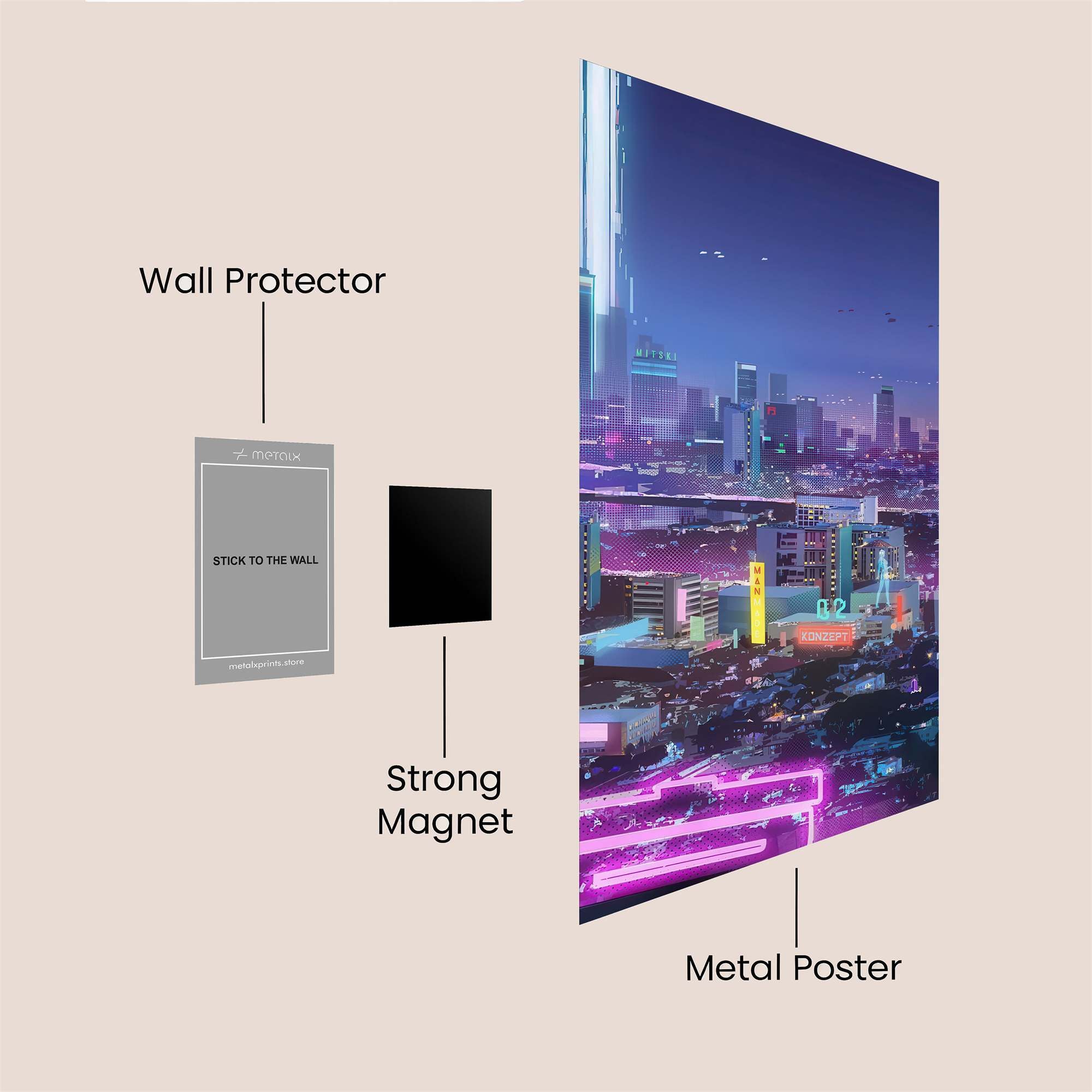 Cyberpunk Serenity Safe Wall Magnetic / M
