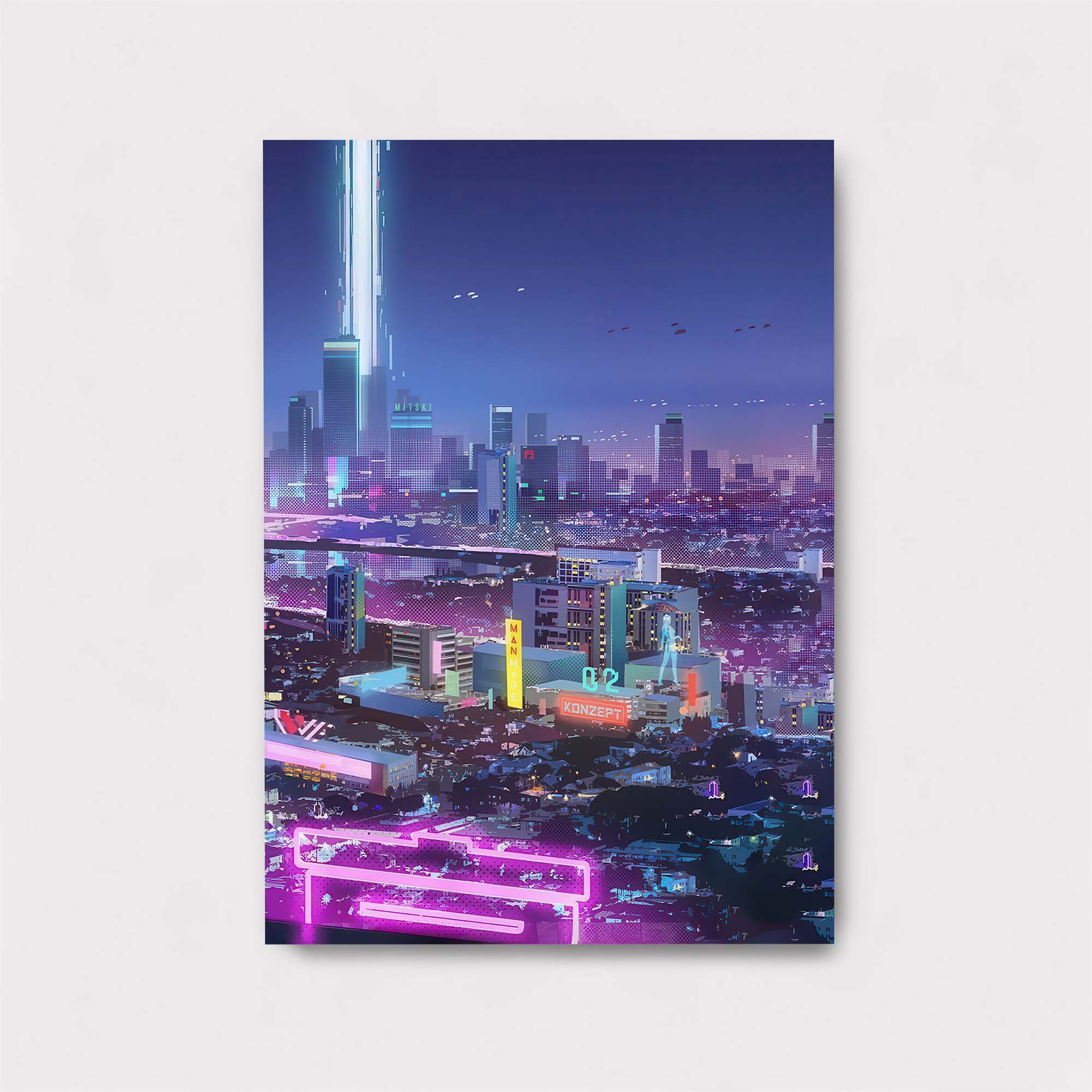 Cyberpunk Serenity Safe Wall Magnetic / M