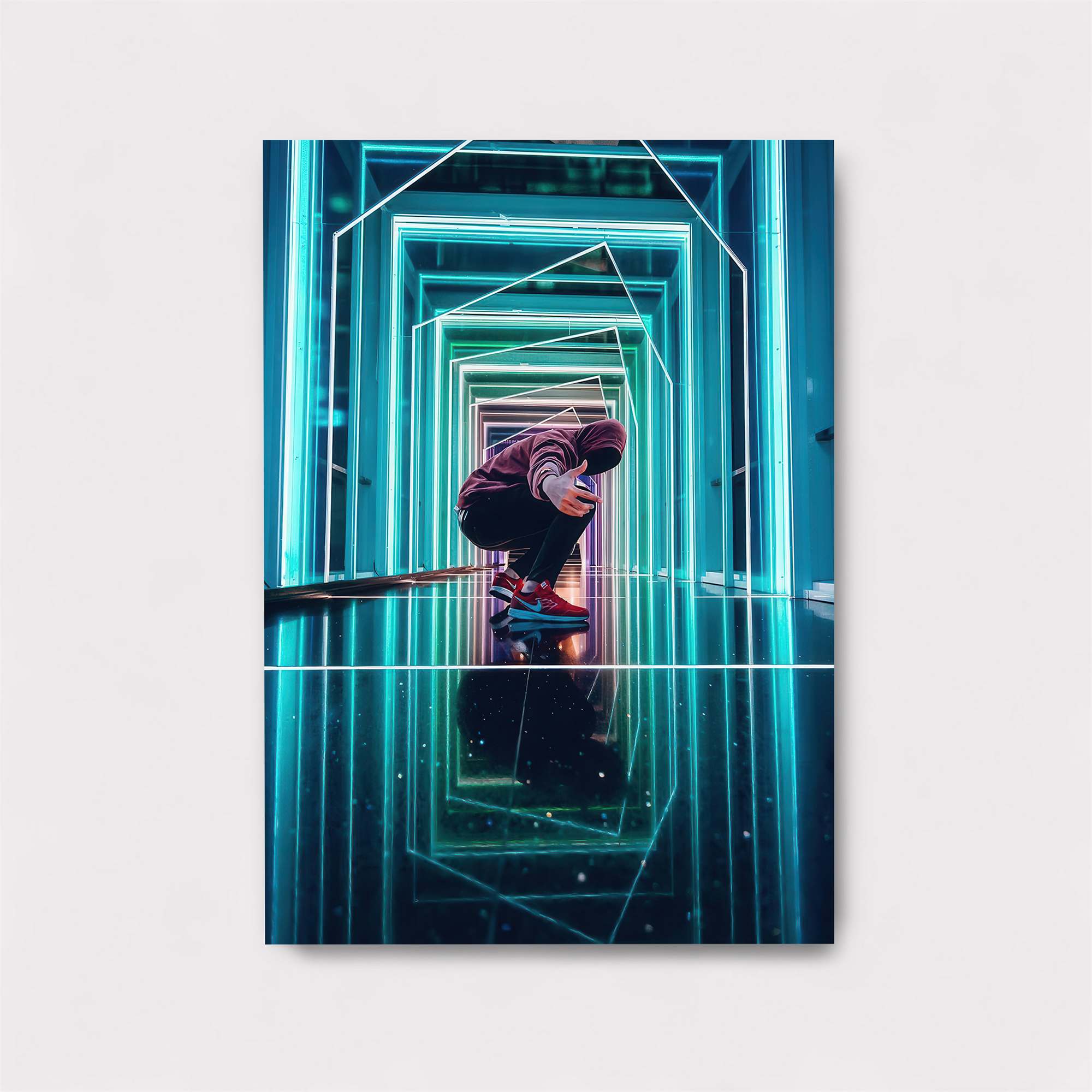 Neon Journey Safe Wall Magnetic / M