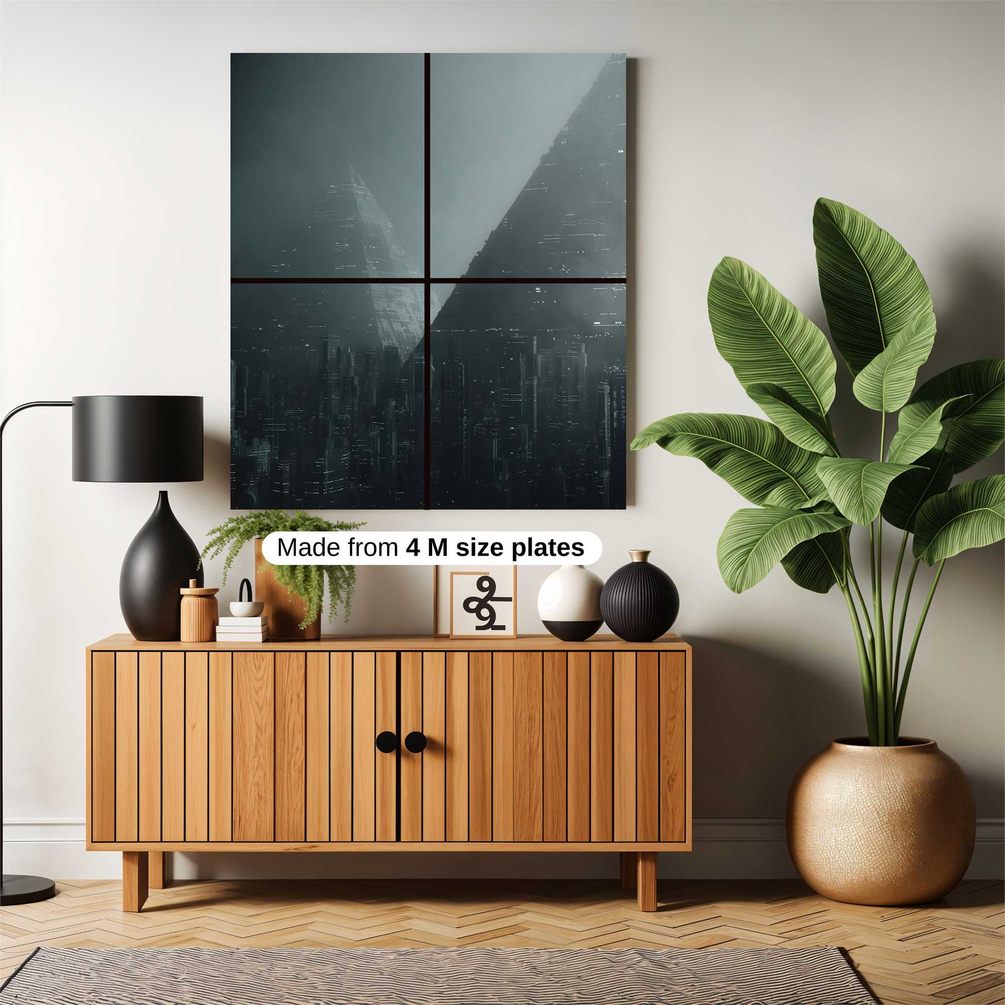 Pyramid Enigma Safe Wall Magnetic / M