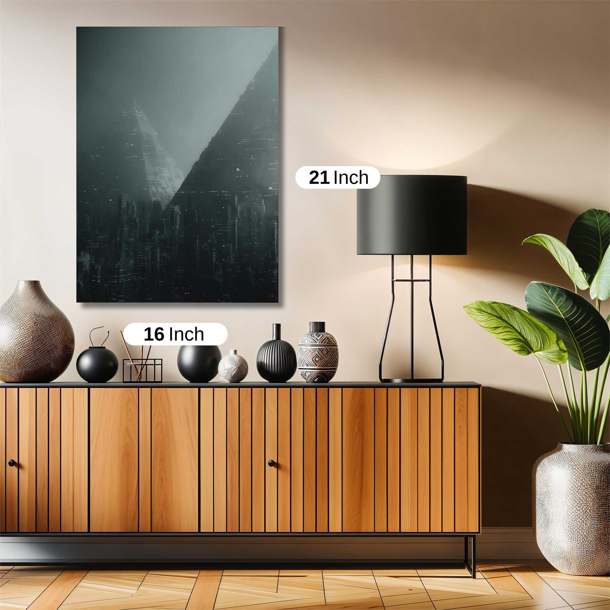 Pyramid Enigma Safe Wall Magnetic / M