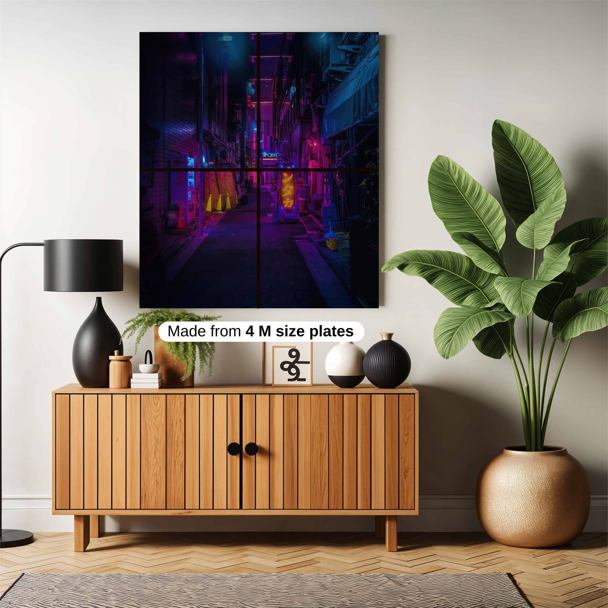 Neon Mystery Safe Wall Magnetic / M