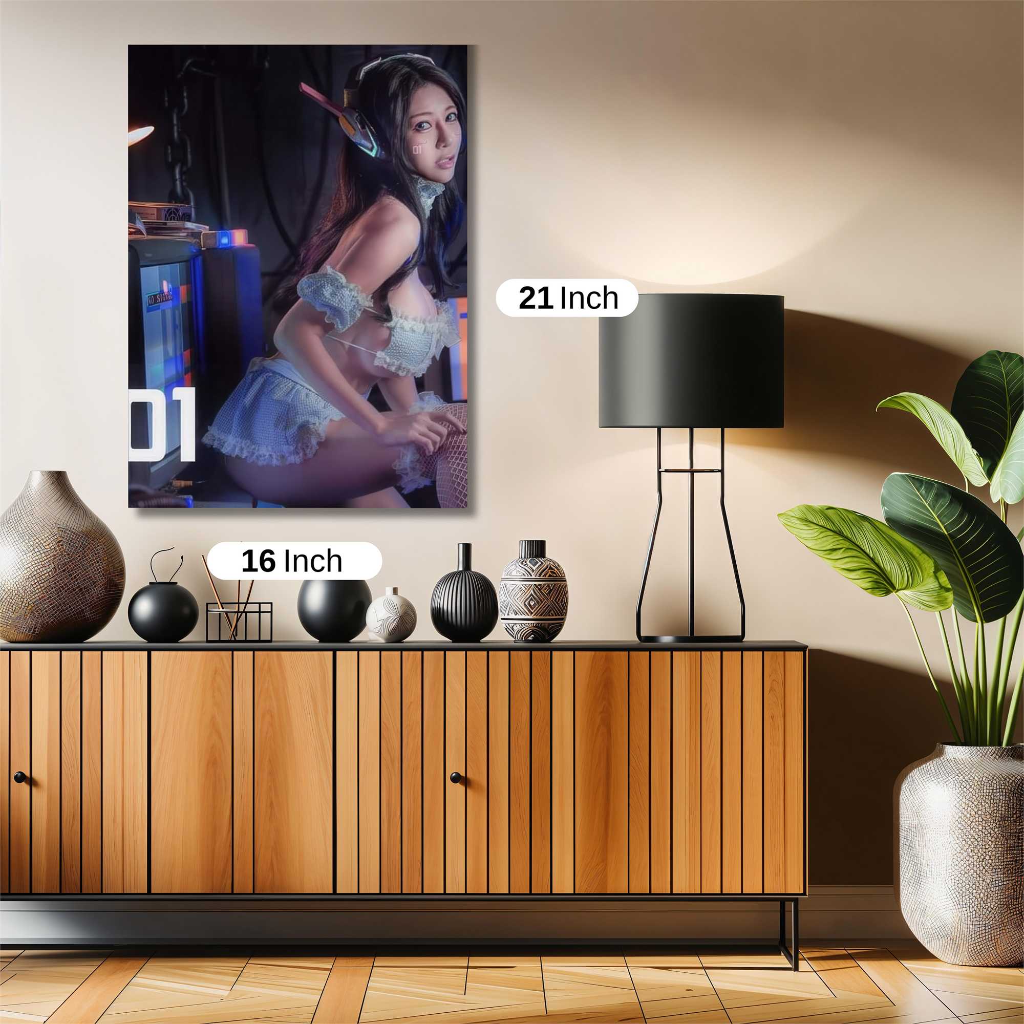 Cyber Enchantress Safe Wall Magnetic / M