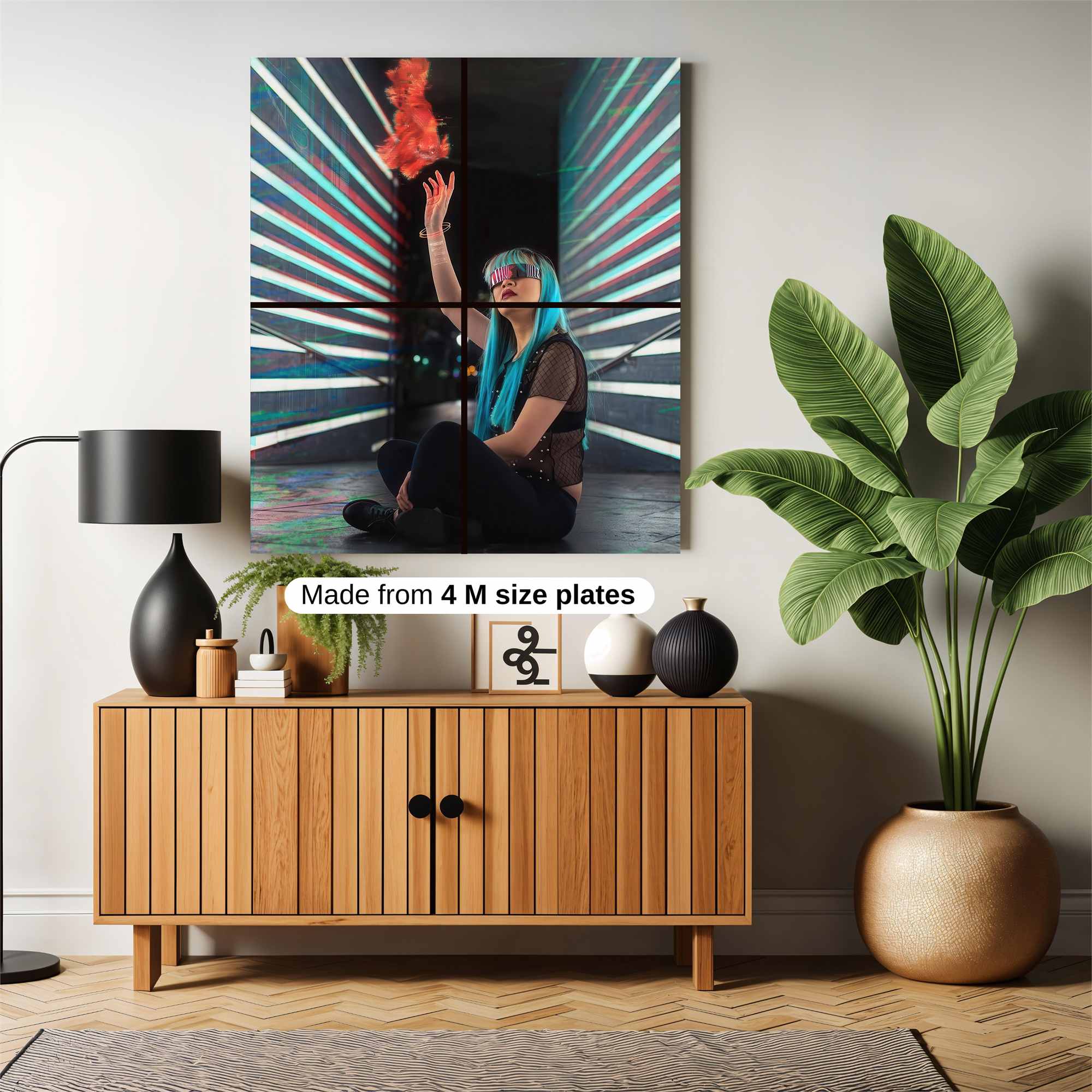 FlameWhisper Safe Wall Magnetic / M