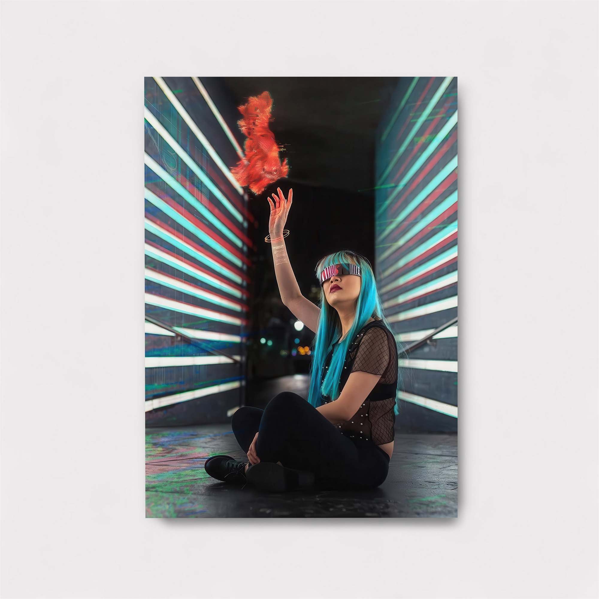 FlameWhisper Safe Wall Magnetic / M