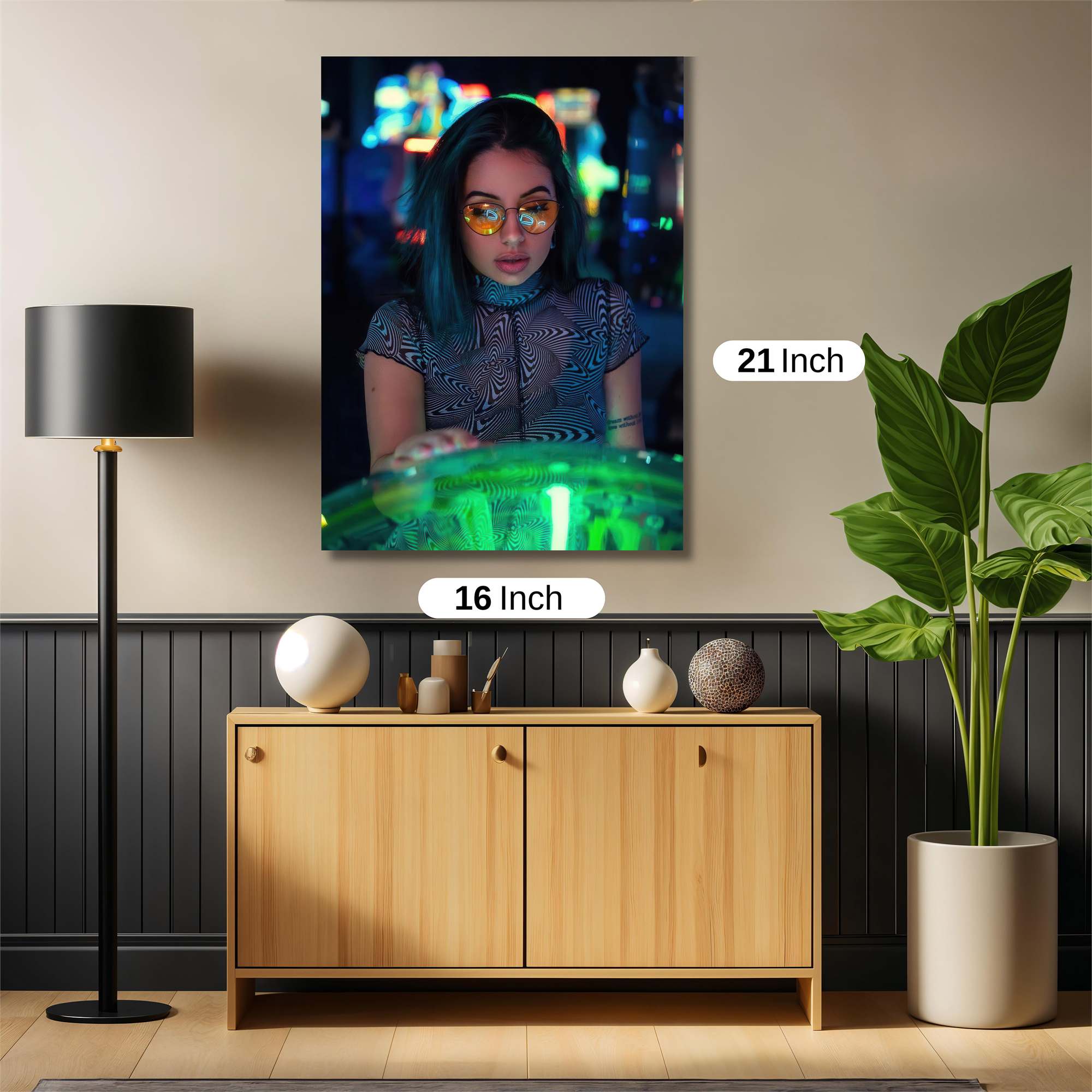 Neon Dream Safe Wall Magnetic / M