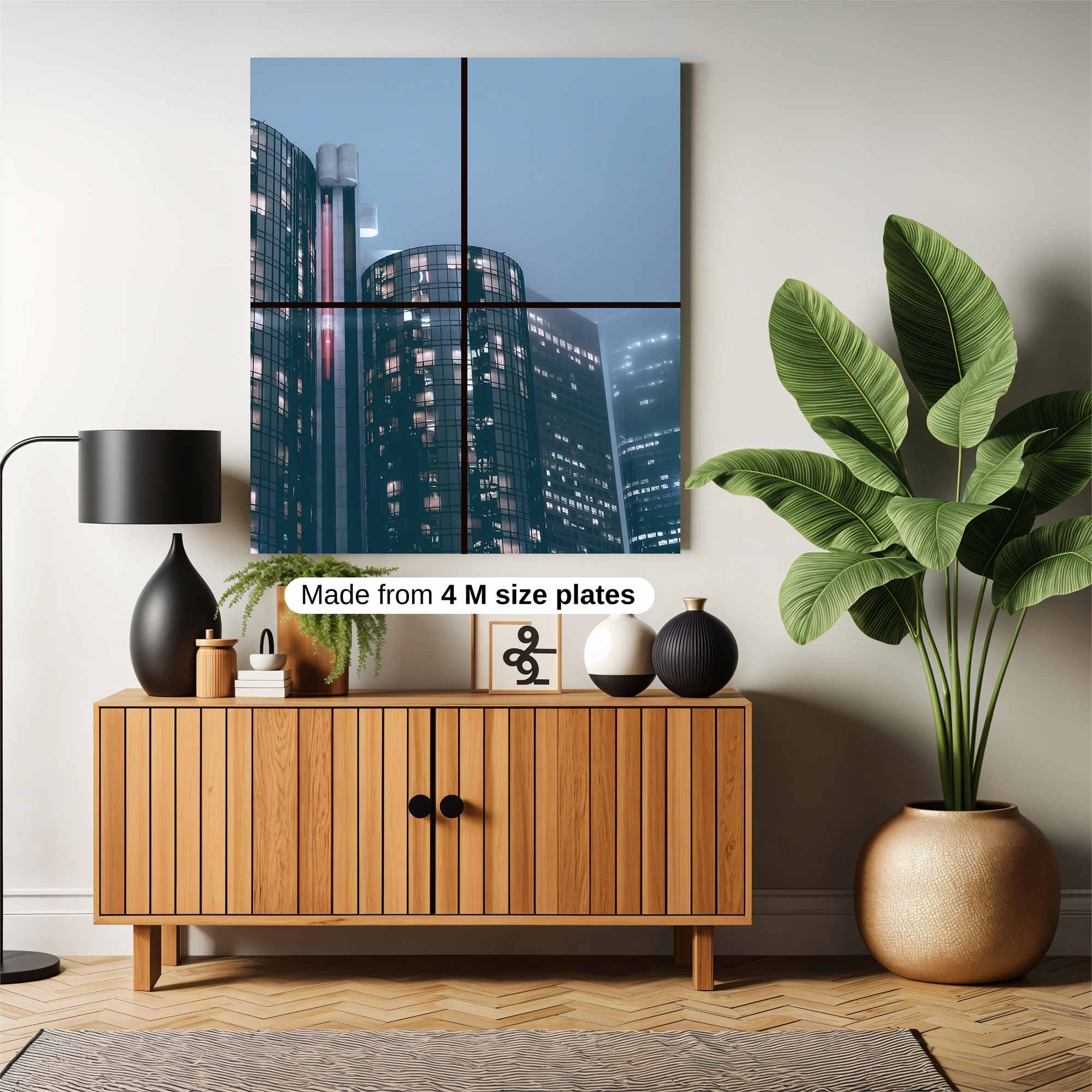 Skyline Serenity Safe Wall Magnetic / M